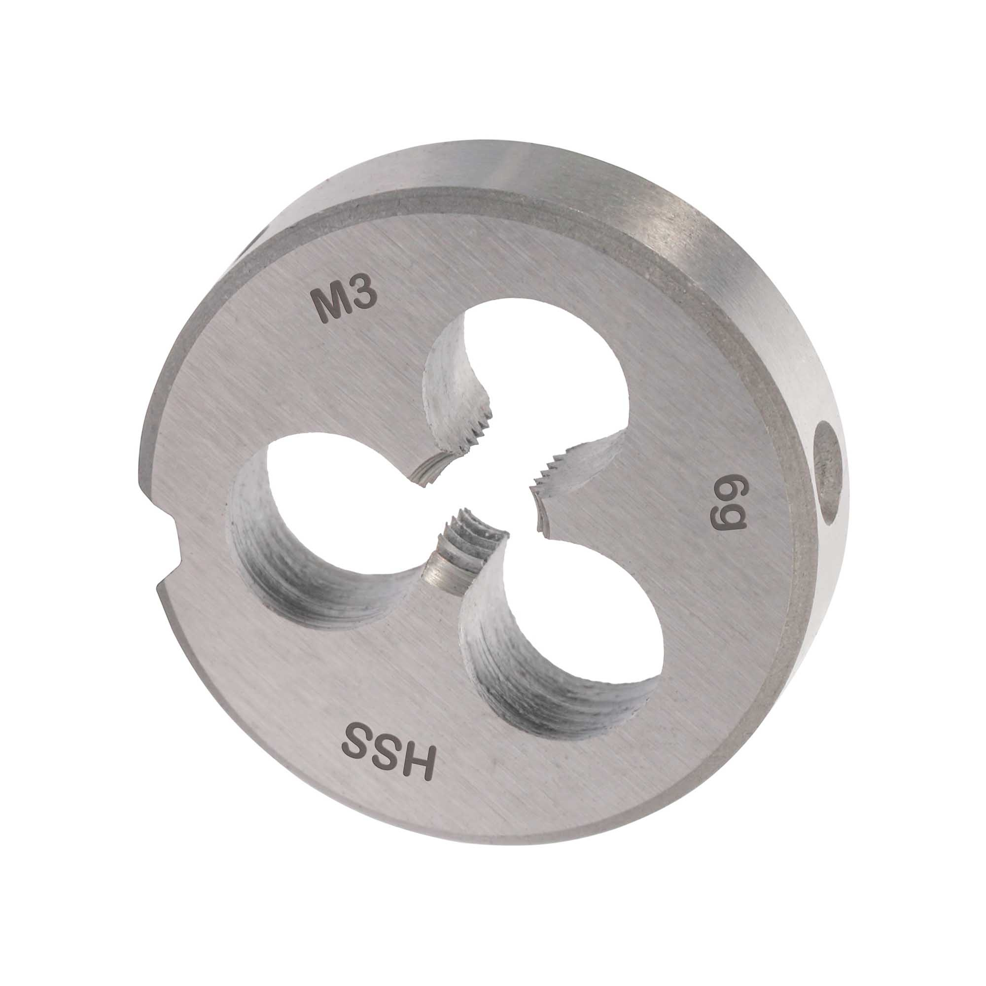 Плашка M3 x0,5 мм HSS-G DIN EN 22568 H-Tools 237030TXHT