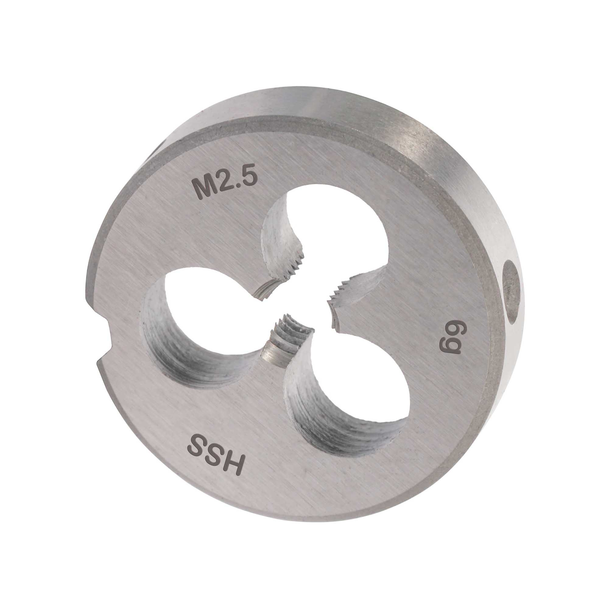 Плашка M2,5 x0,45 мм HSS-G DIN EN 22568 H-Tools 237025TXHT