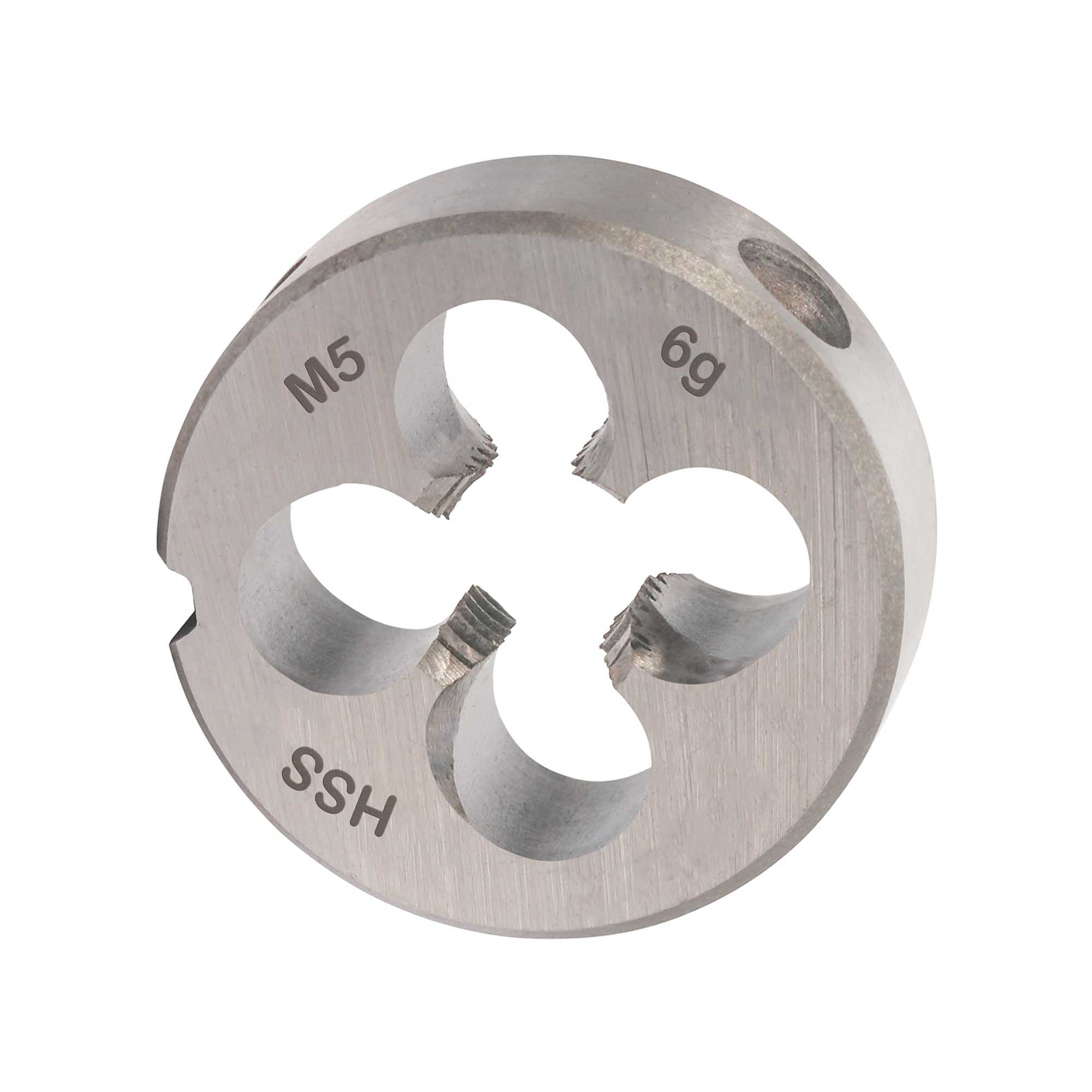 Плашка M5 x0,8 мм HSS-G DIN EN 22568 H-Tools 237050TXHT