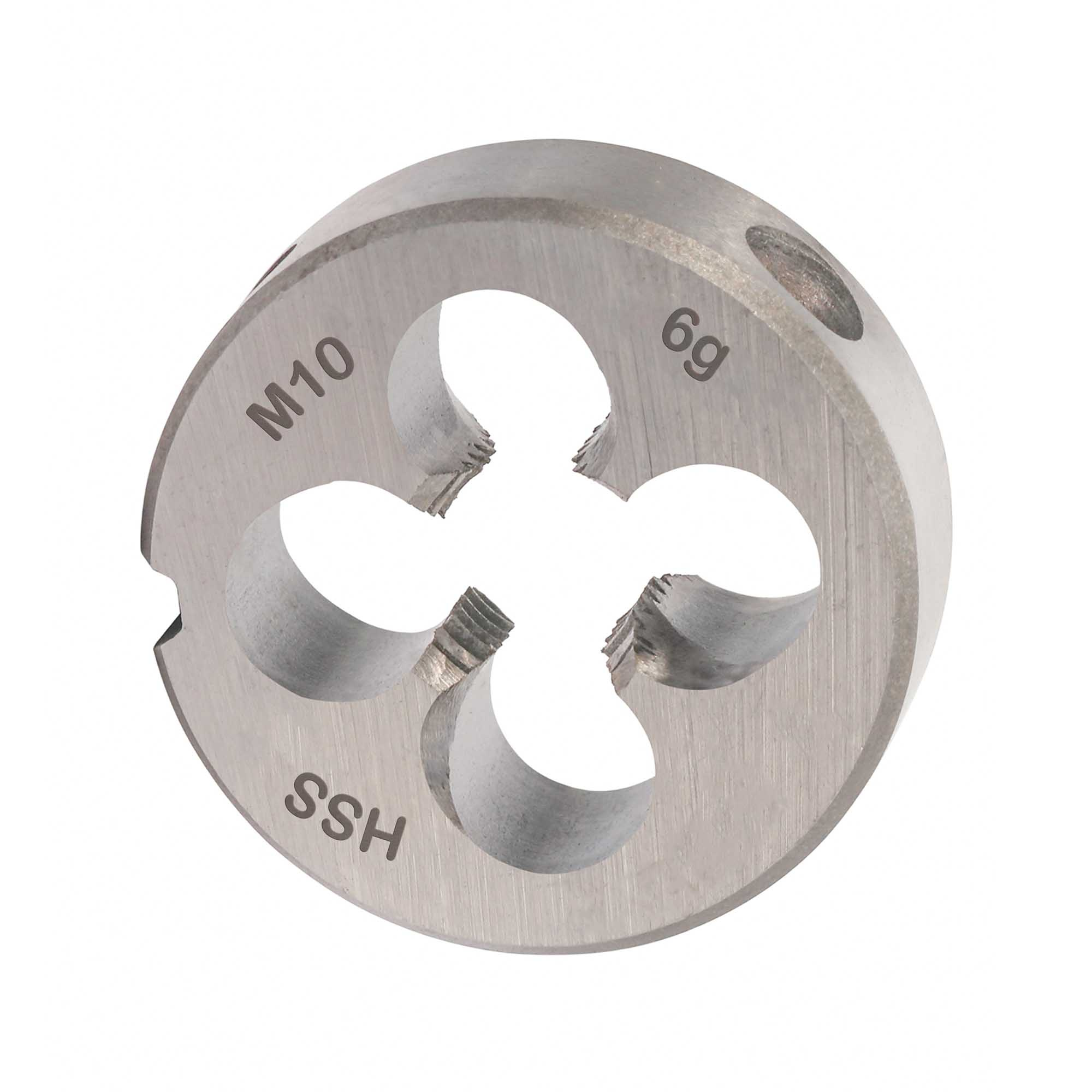 Плашка M10 x1,5 мм HSS-G DIN EN 22568 H-Tools 237100TXHT