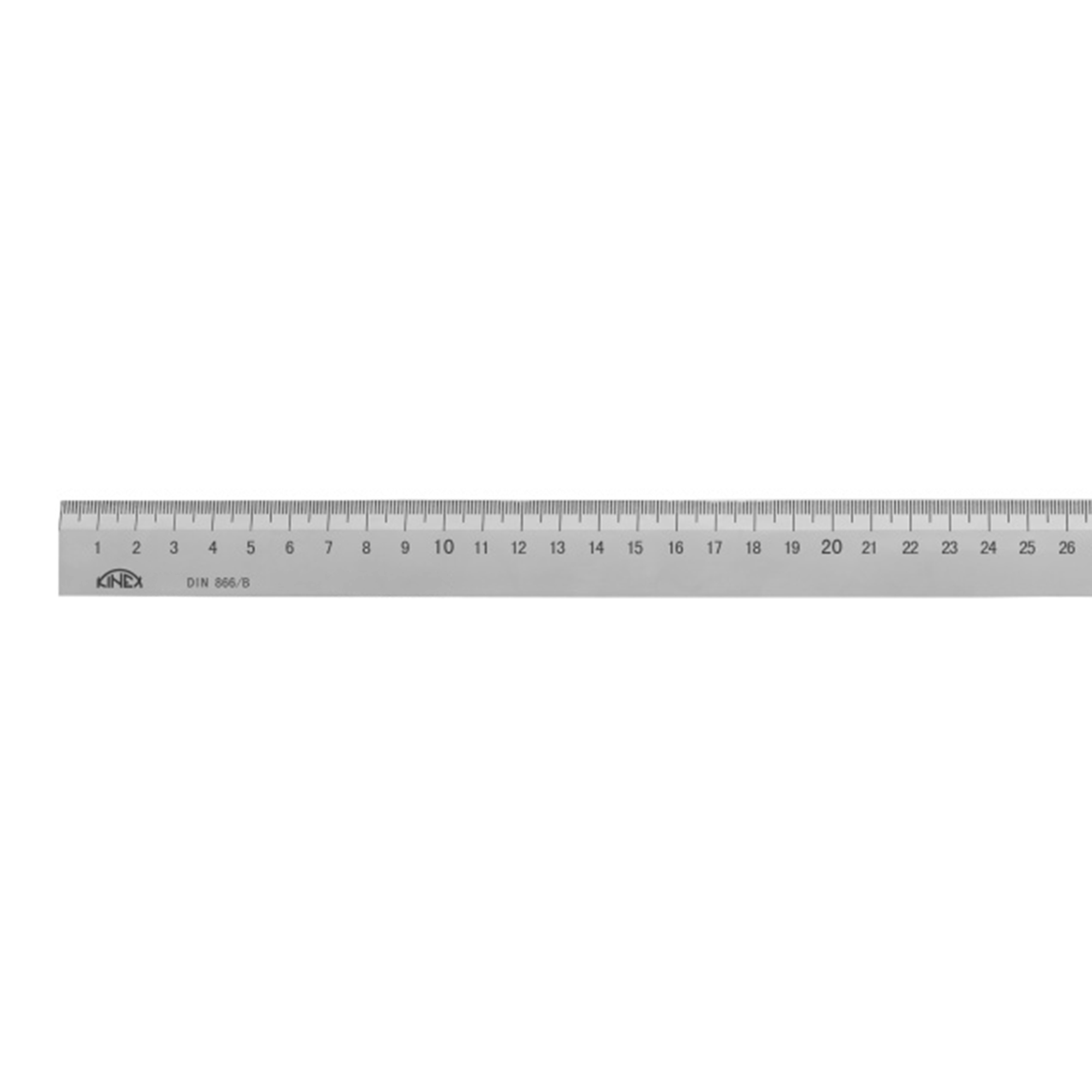 Линейка утолщенная  DIN866/B 1000 х30 х 6мм Kinex 1007-02-100 Чехия
