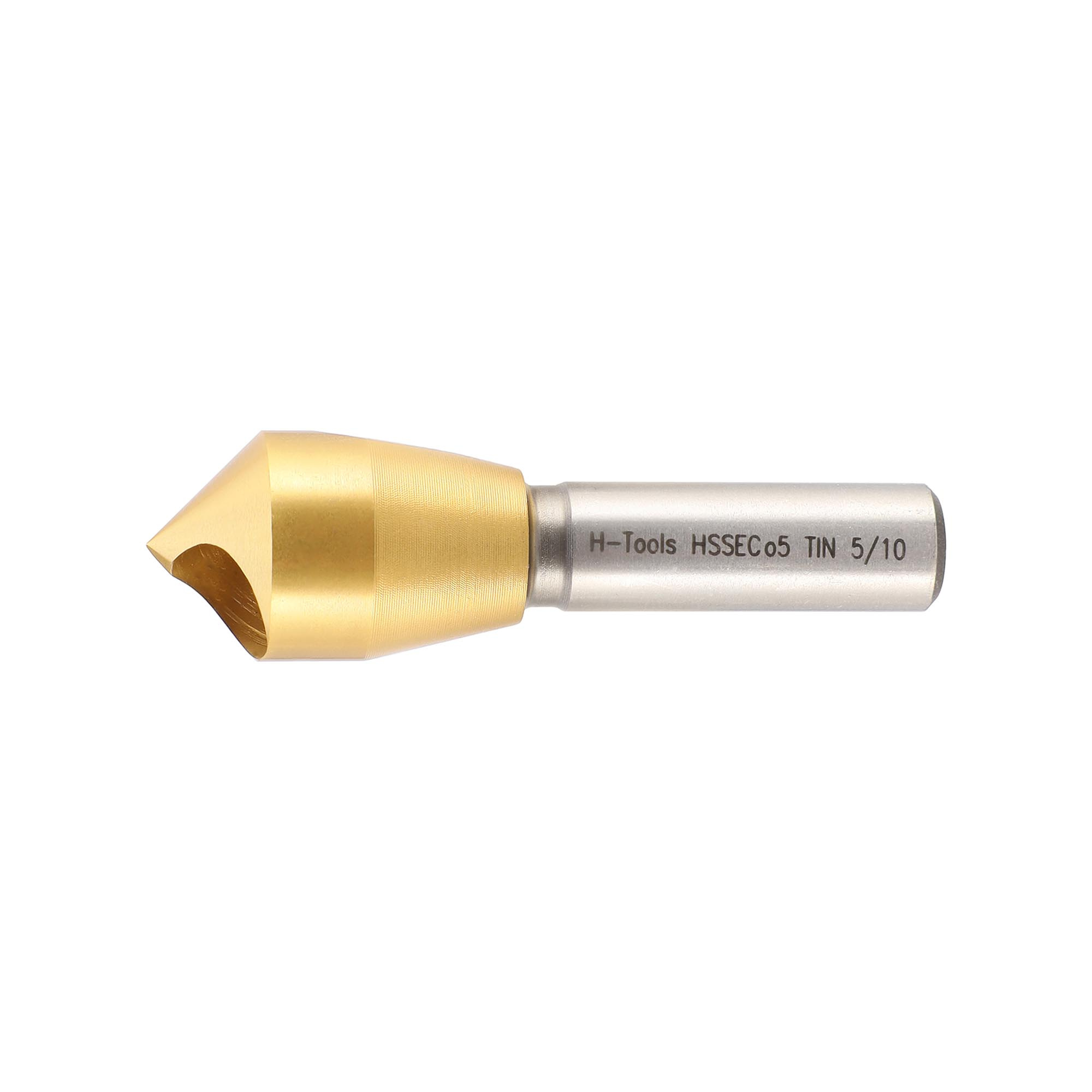 Зенковка 14 мм HSSE-TiN с отверстием H-TOOLS 893010EHT
