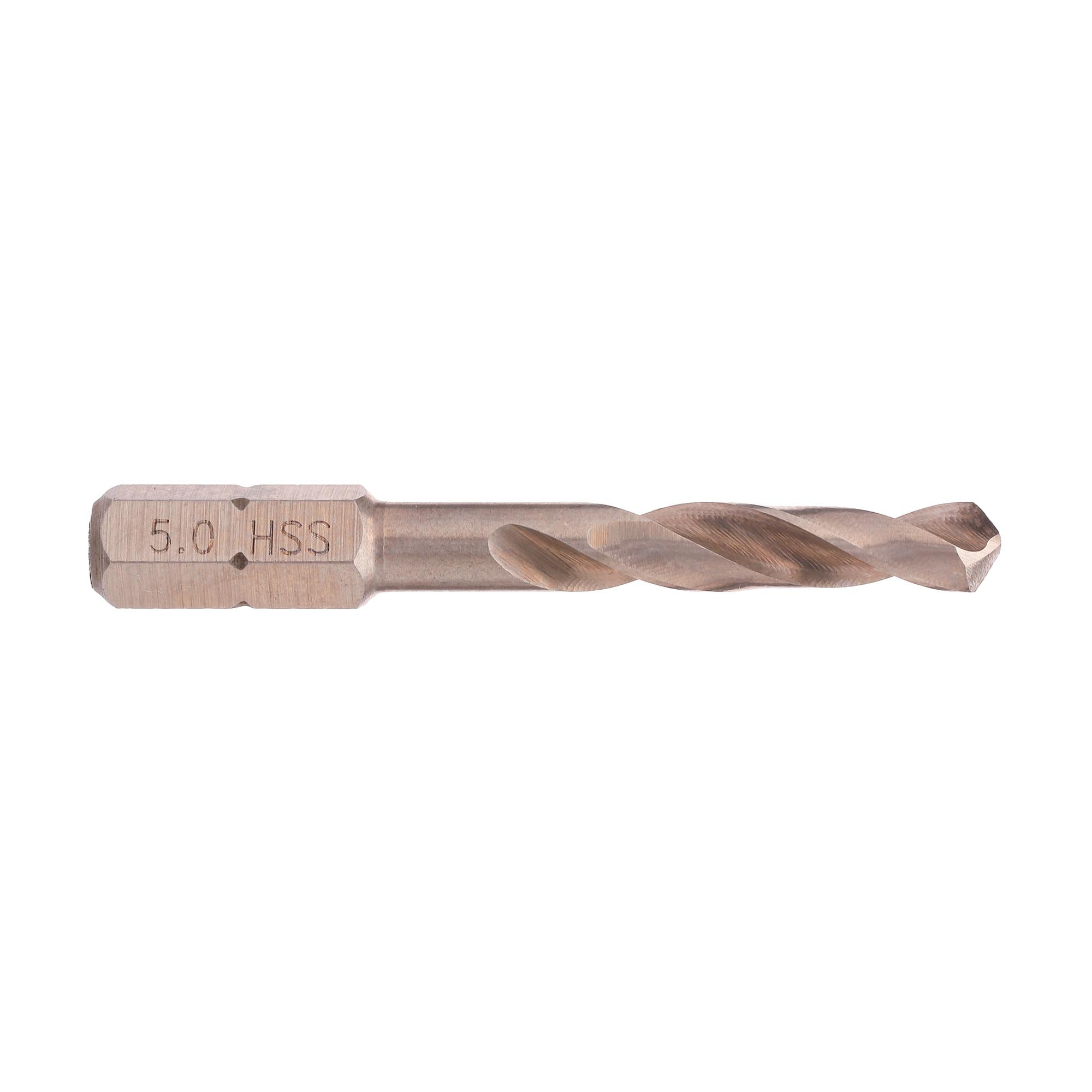 Сверло по металлу Hex-1/4" 5,0x50/26мм HSS-G Volkel 67150