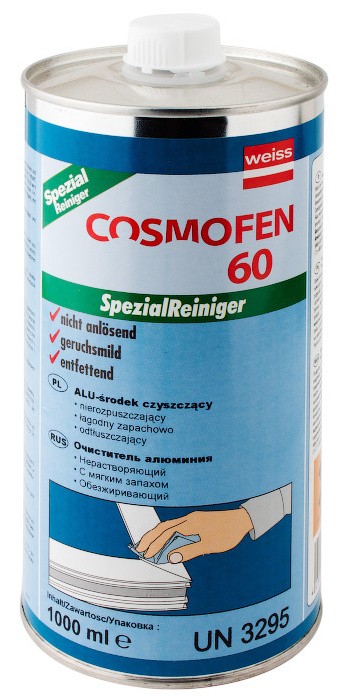 Очиститель алюминия Cosmofen 60 1000 мл Cosmo CL-300.150