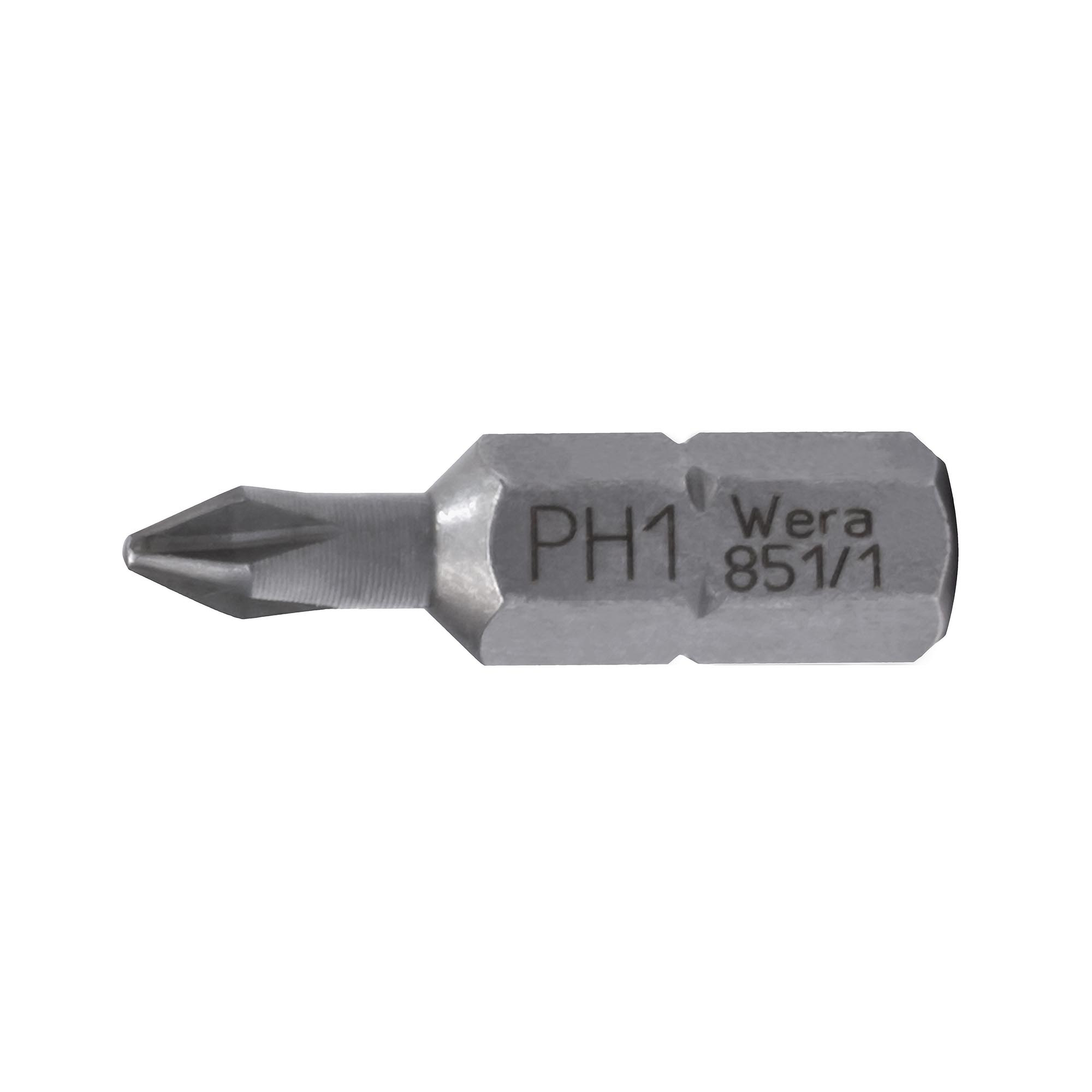 Бита крестовая PH1х 25мм Standard 851/1Z Wera 05072070001