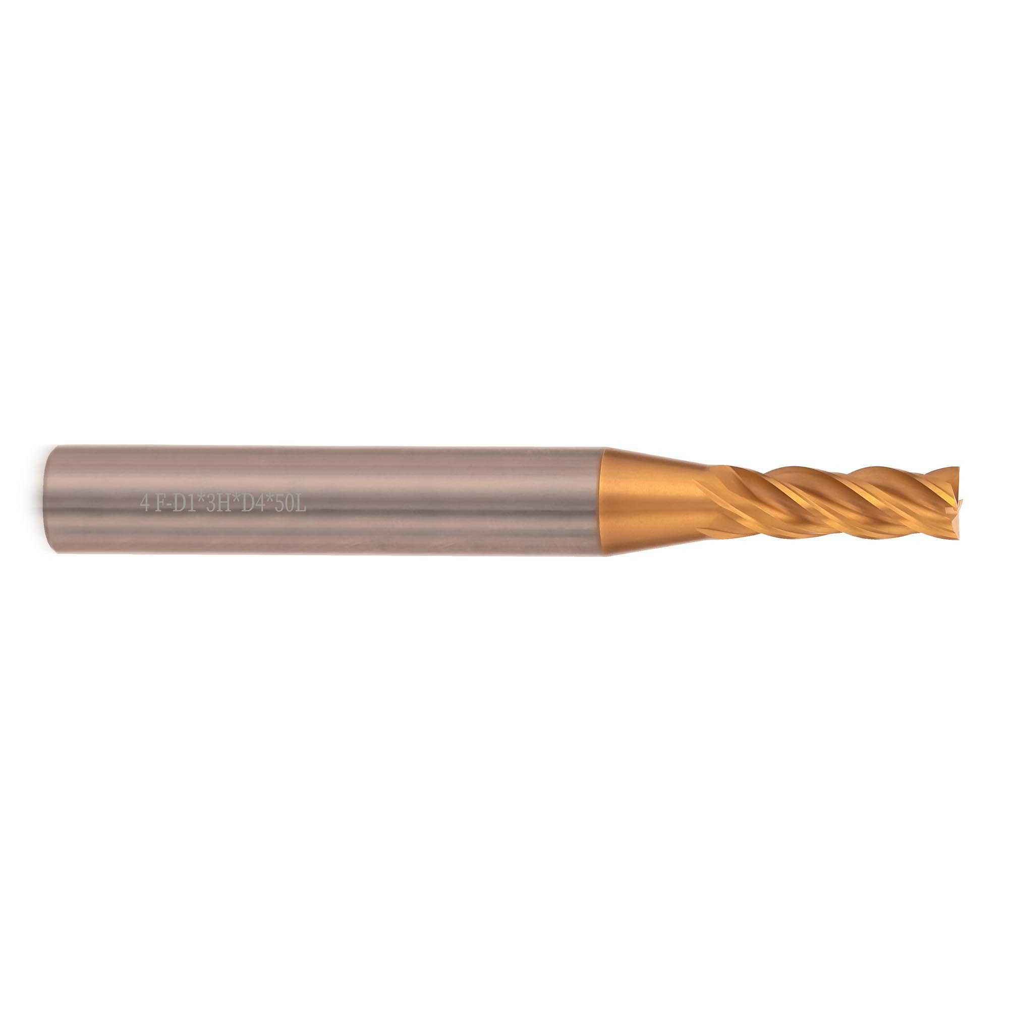 Фреза твердосплавная по металлу 1 x50/3мм P30 TiSiCrN 4z H-Tools 6804-010