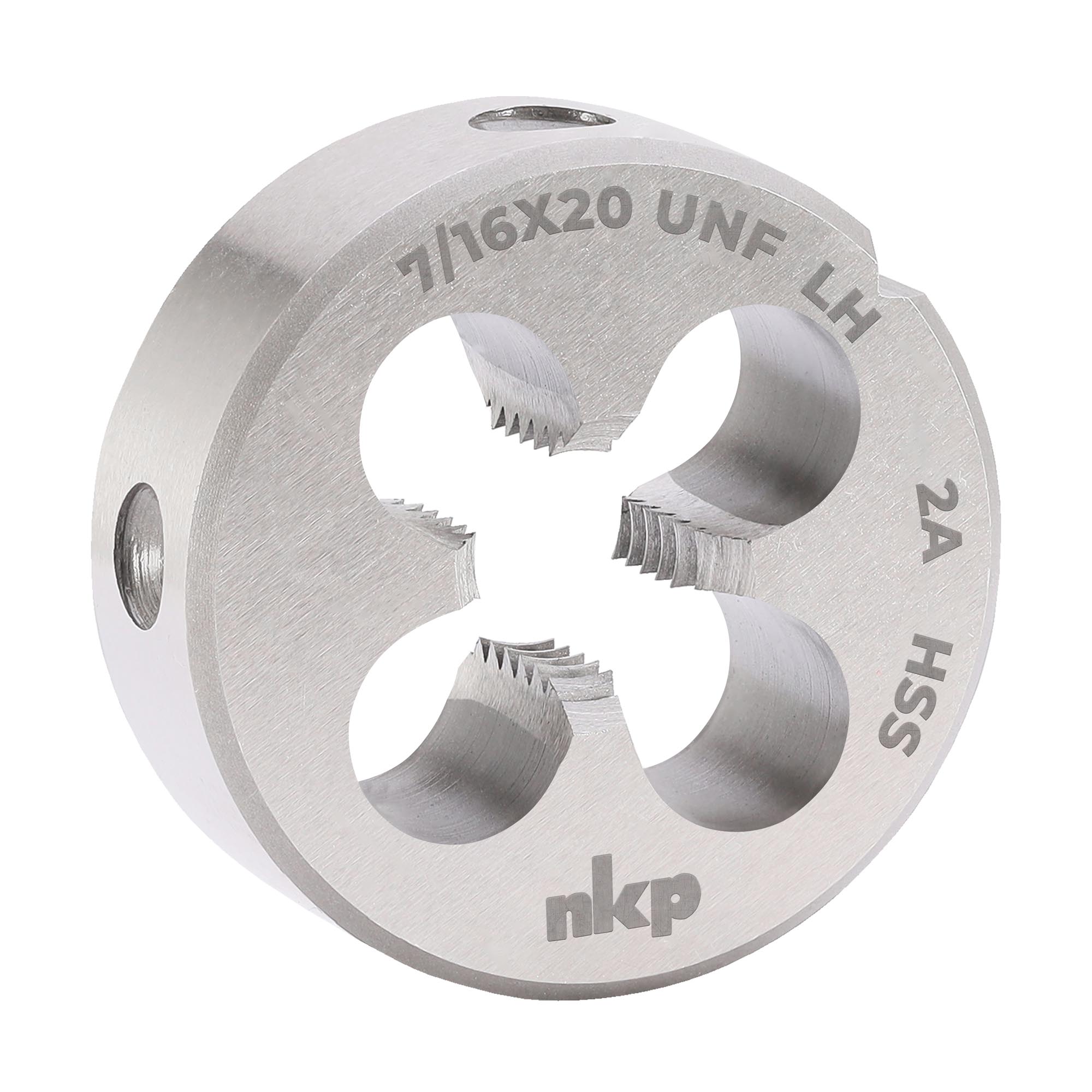 Плашка левая дюймовая UNF 7/16" HSS DIN EN 22568 NKP 324220N