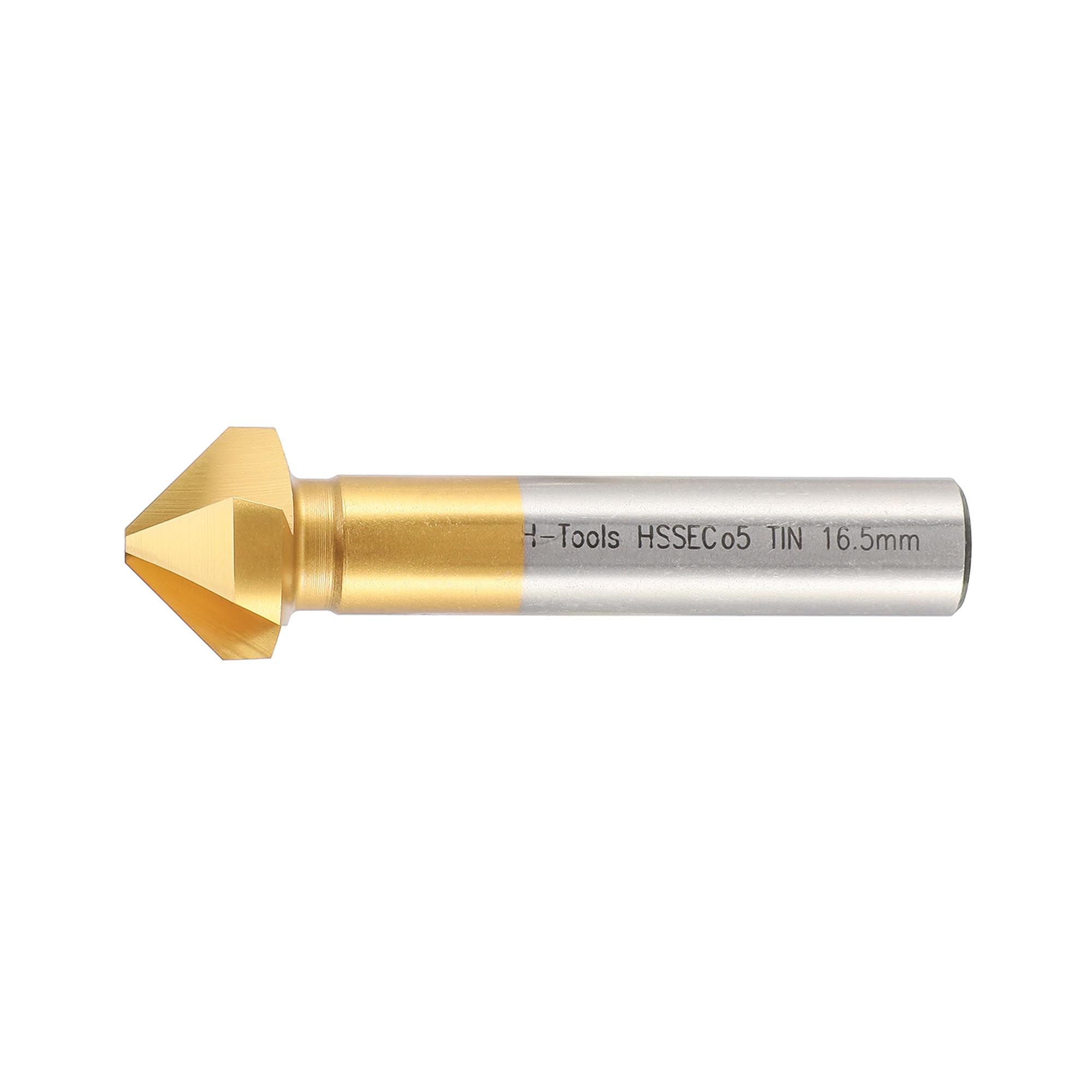 Зенковка по нержавейке 16,5 мм 90° HSSE-TiN 3z H-TOOLS 795165EHT