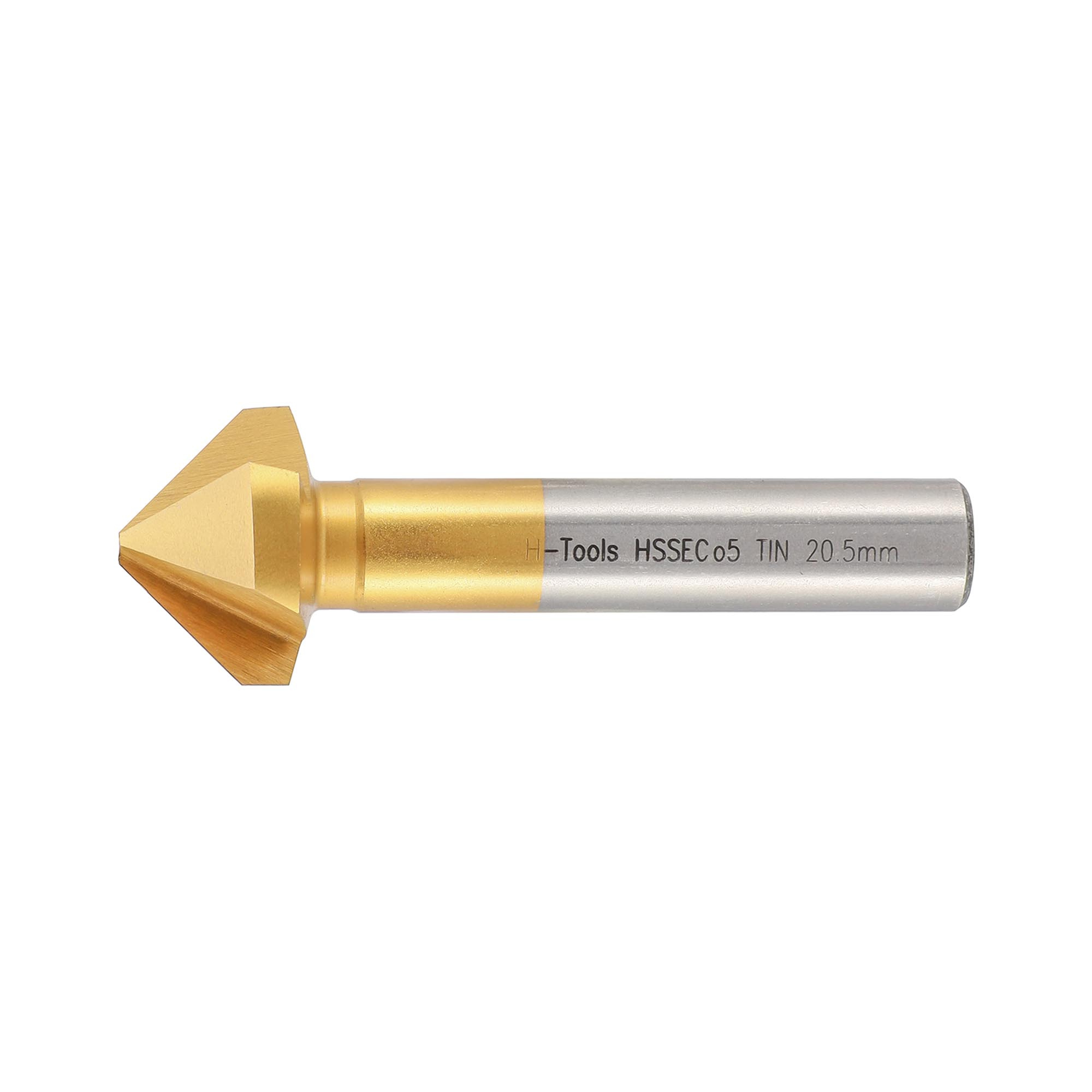 Зенковка по нержавейке 20,5 мм 90° HSSE-TiN 3z H-TOOLS 795205EHT