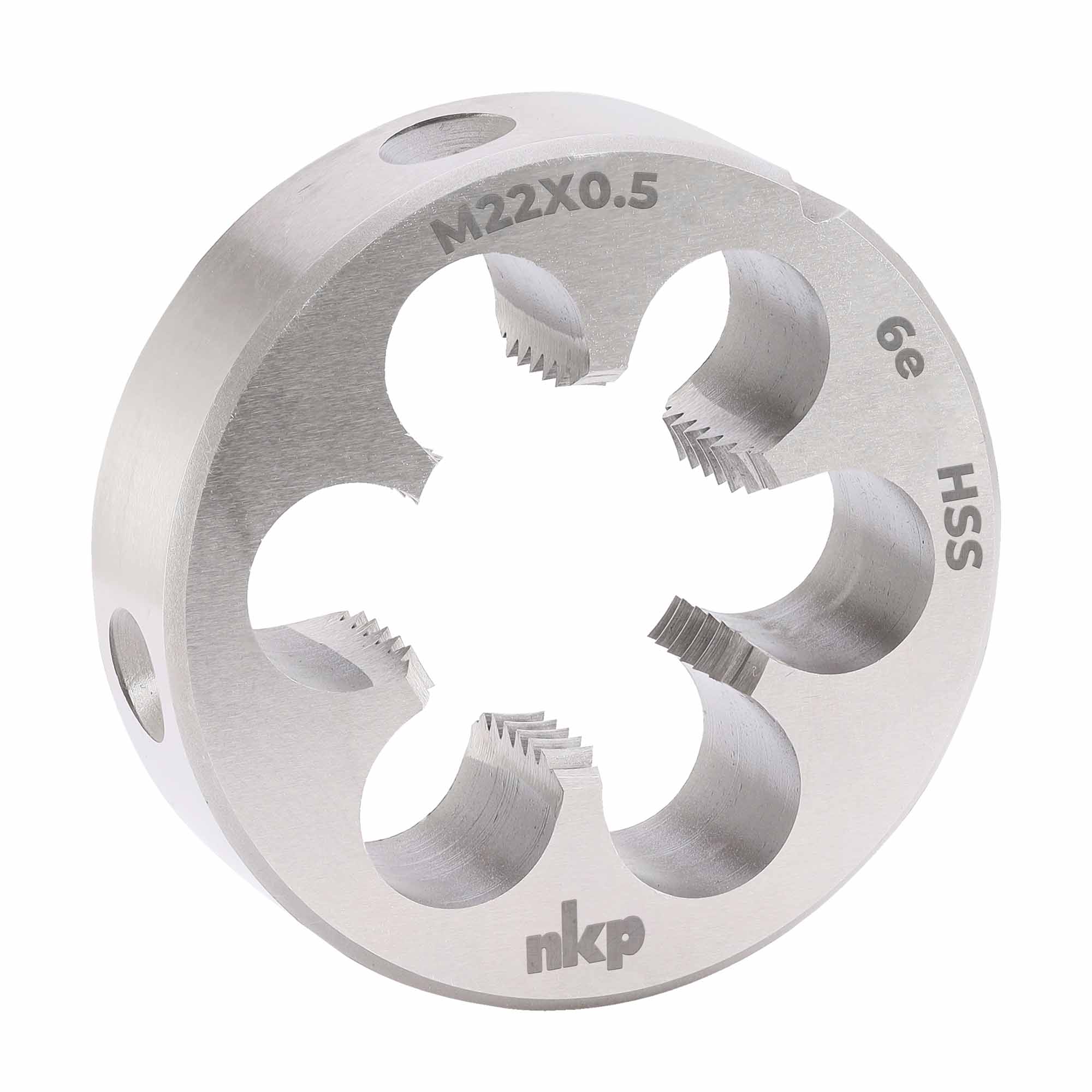 Плашка M22 x0,5 мм HSS 6e DIN EN 22568 NKP 239225N