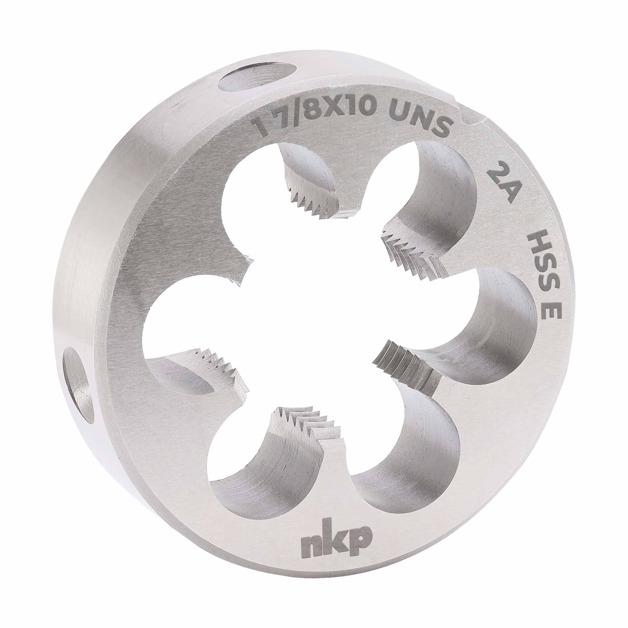 Плашка дюймовая UNS 1 7/8"-10 HSSE DIN EN 22568 NKP 2991780UNS10