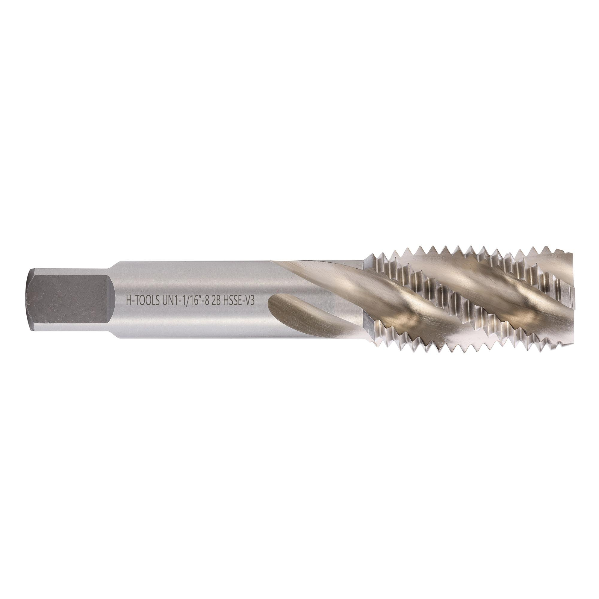 Метчик дюймовый винтовой UN 1 1/16"-8 HSSE-V3 ISO 529 H-TOOLS 1011168