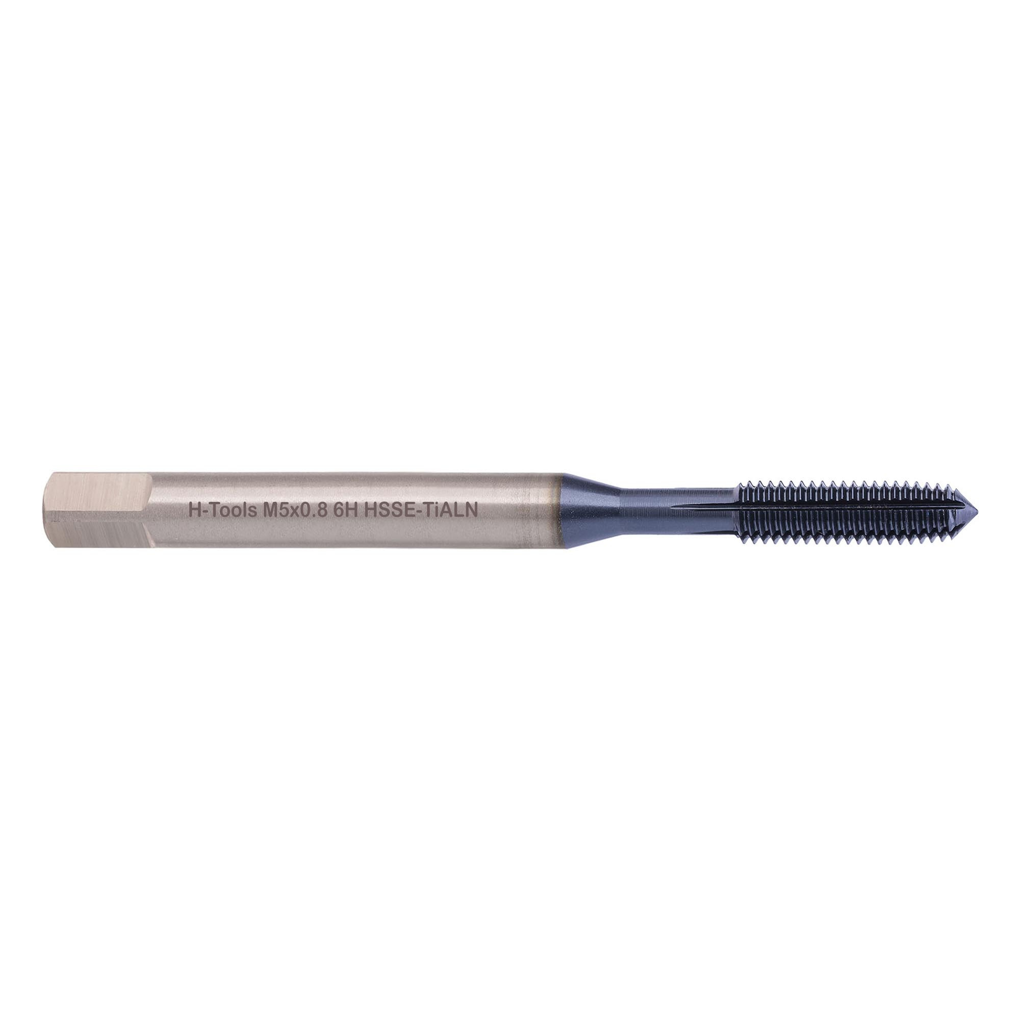 Метчик раскатник M5 x0,8 HSSE-TiAlN DIN 371 H-Tools 271050FHT