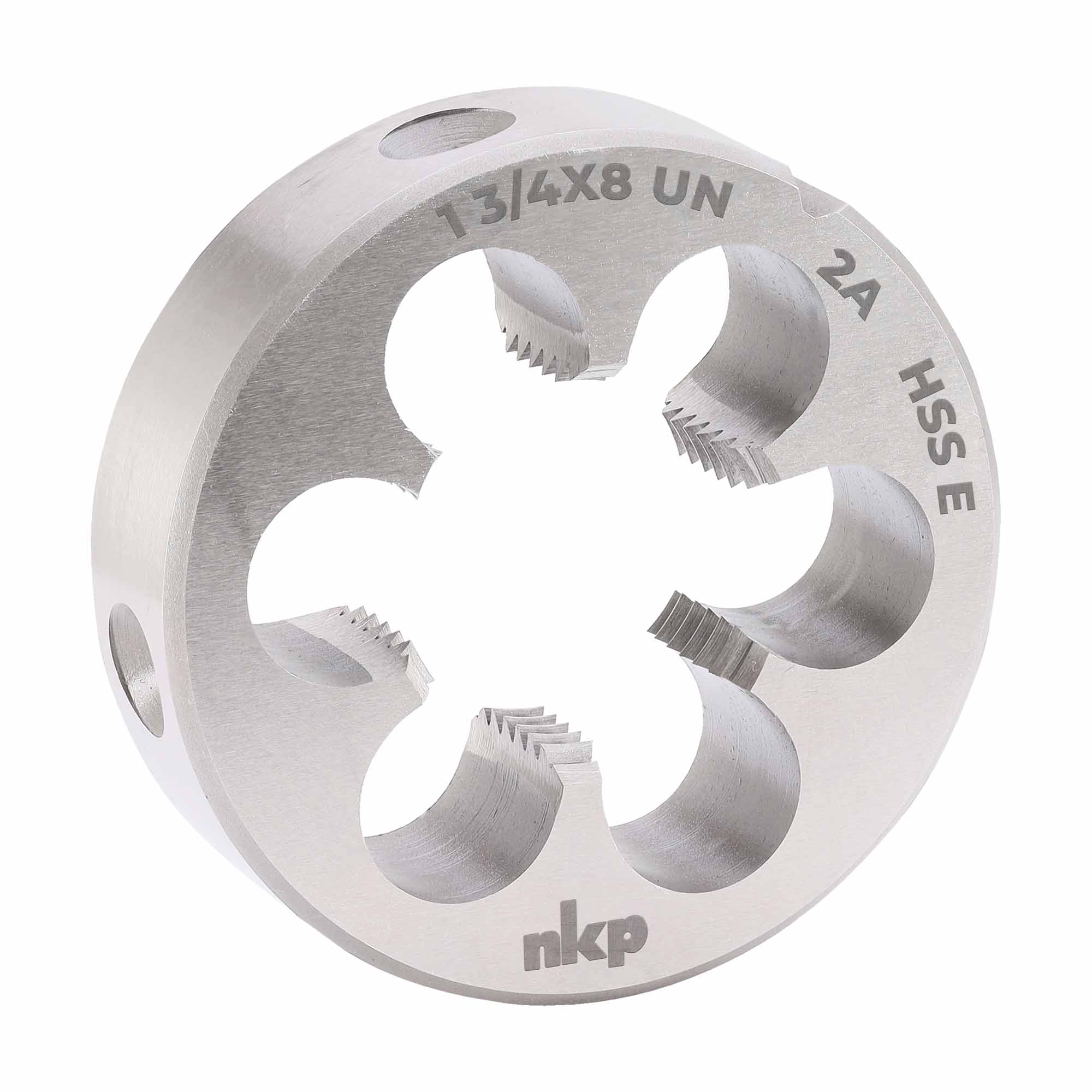 Плашка дюймовая UN 1 3/4"-8 HSSE DIN EN 22568 NKP 29910340UN08