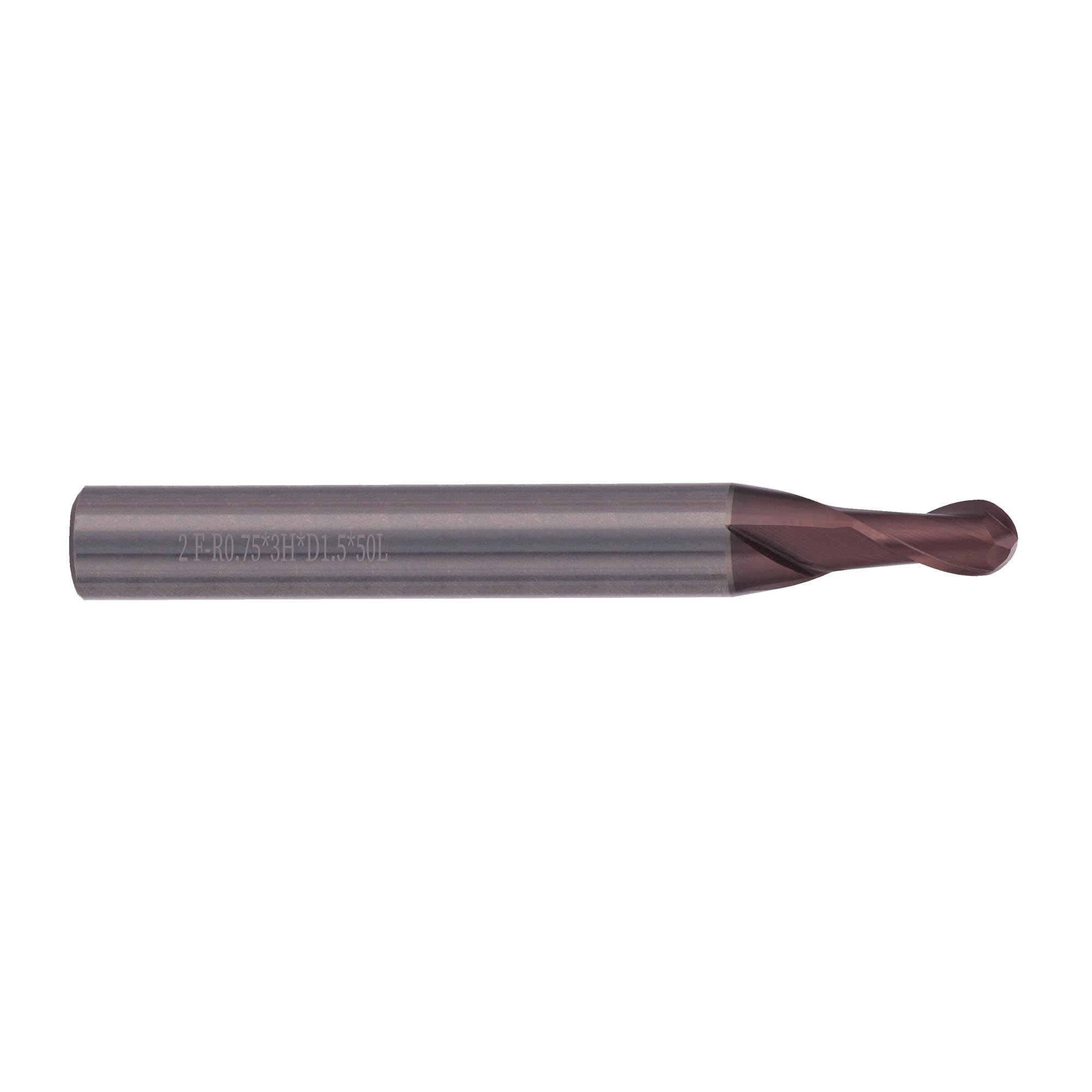 Фреза радиусная по металлу 1,5 x50/3мм P20 TiALN 2z H-Tools 19969-015