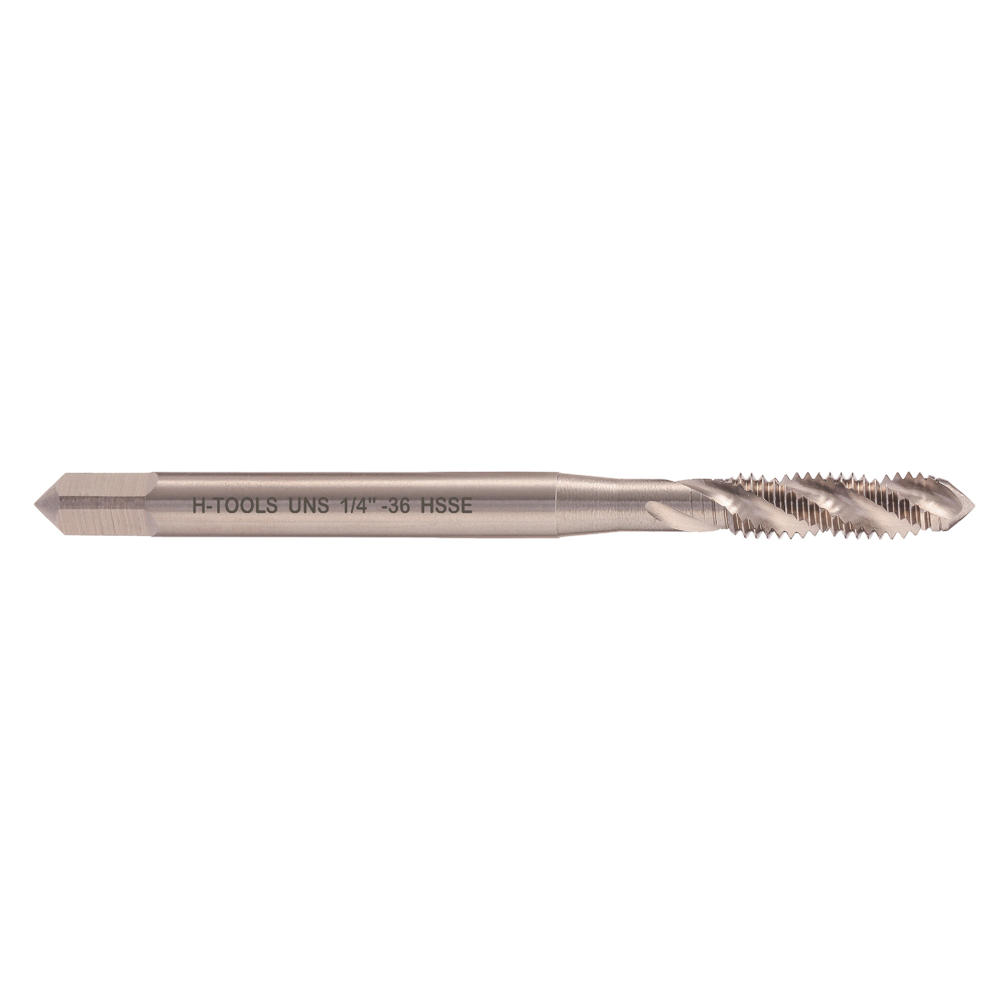 Метчик винтовой машинный UNS 1/4" -36 DIN 371 HSSE H-TOOLS 83502EHT