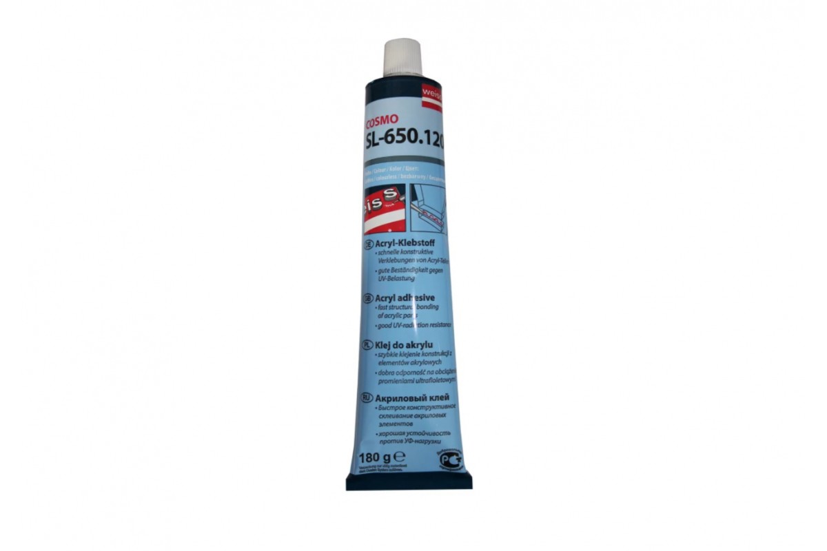 Диффузионный клей для акрила Cosmofen PMMA 180 гр Cosmo SL-650.120