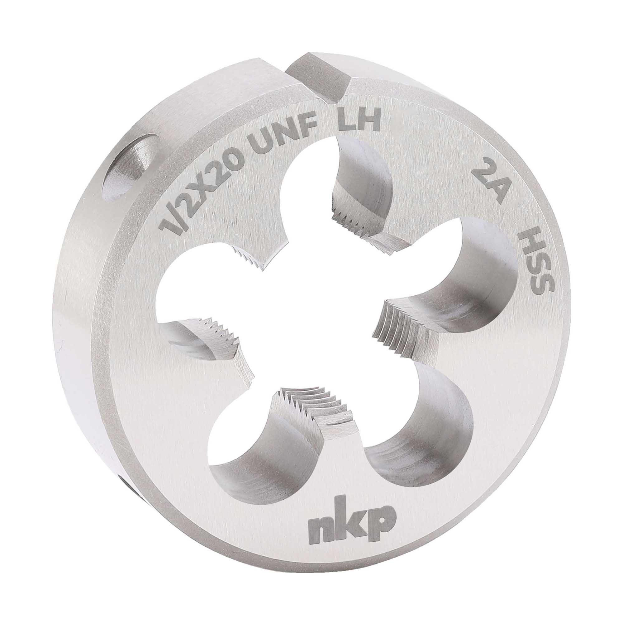 Плашка левая дюймовая UNF 1/2" HSS DIN EN 22568 NKP 324222N