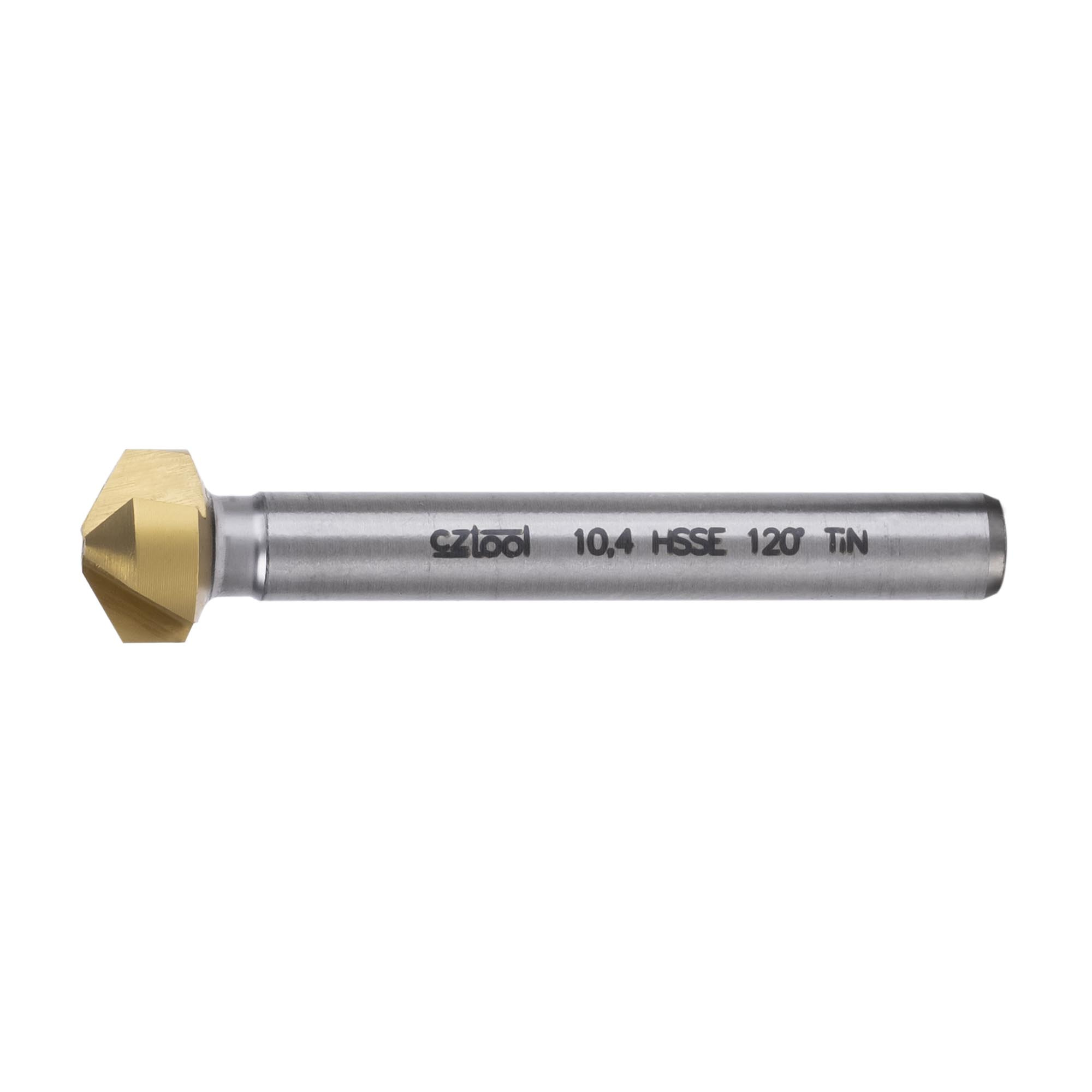 Зенковка по нержавейке 10,4 мм 120° HSSE-TiN BUCOVICE 891104 Чехия