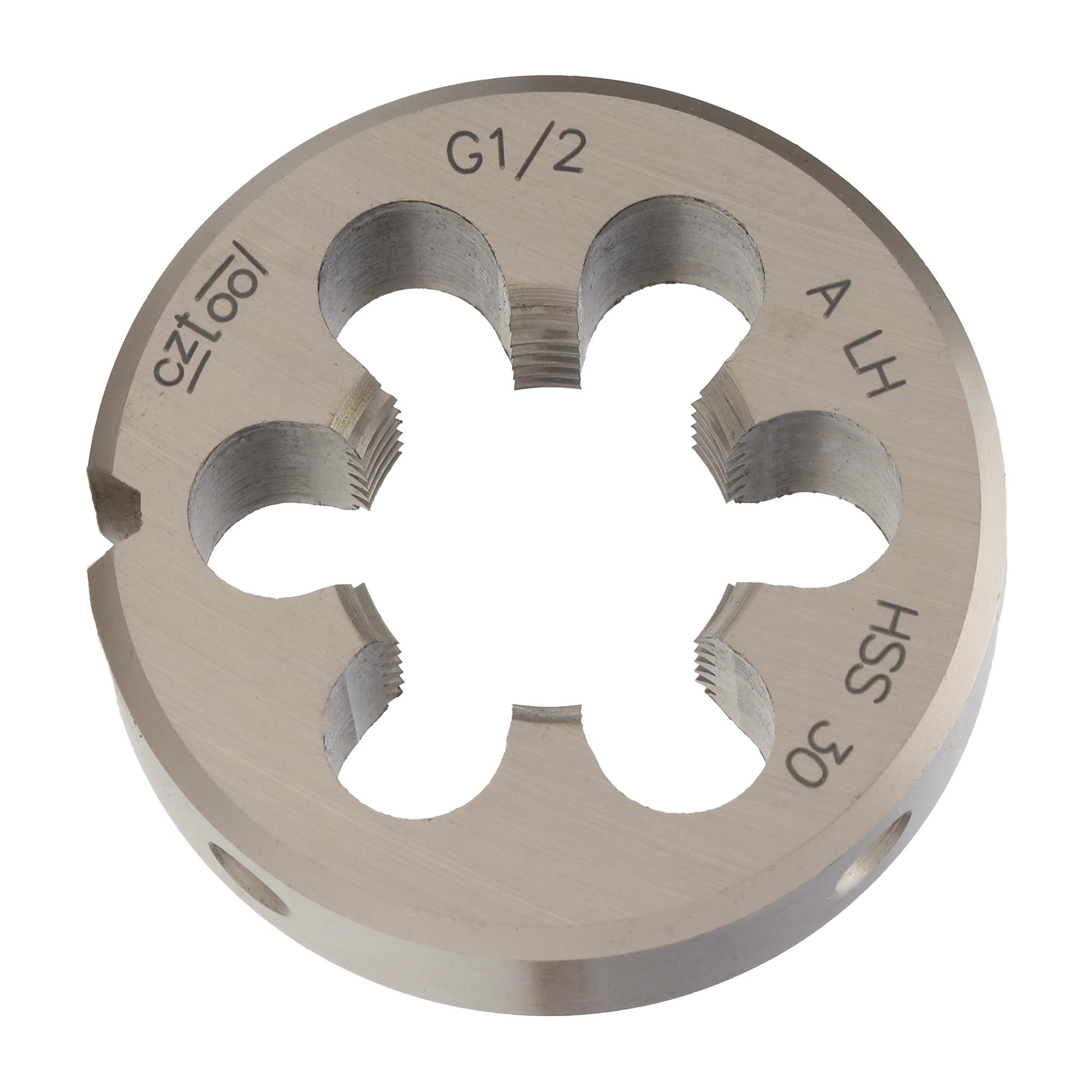 Плашка левая трубная 1/2"-14-G(BSP) HSS DIN EN 24231 BUCOVICE 252120 Чехия