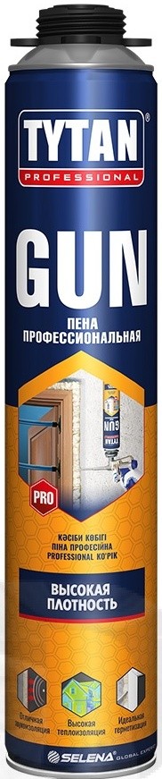 Монтажная пена TYTAN Professional GUN 750 мл 21215