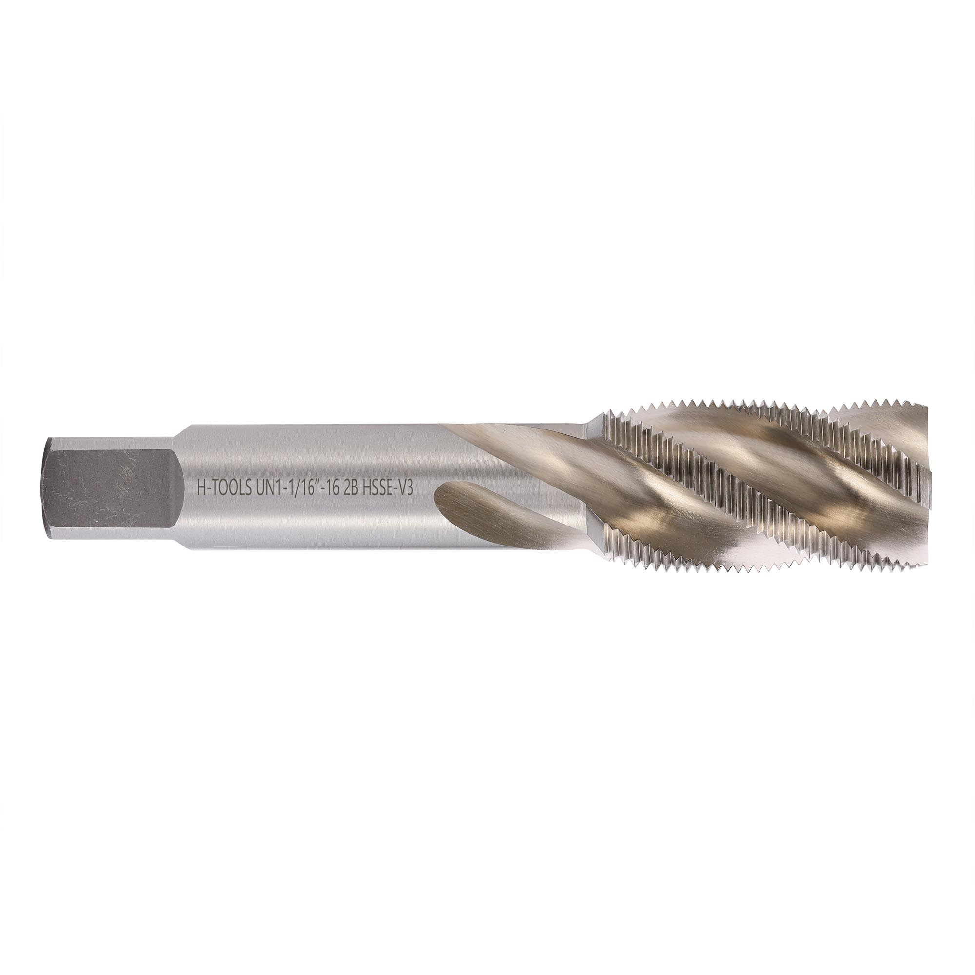 Метчик дюймовый винтовой UN 1 1/16"-16 HSSE-V3 ISO 529 H-TOOLS 2111616