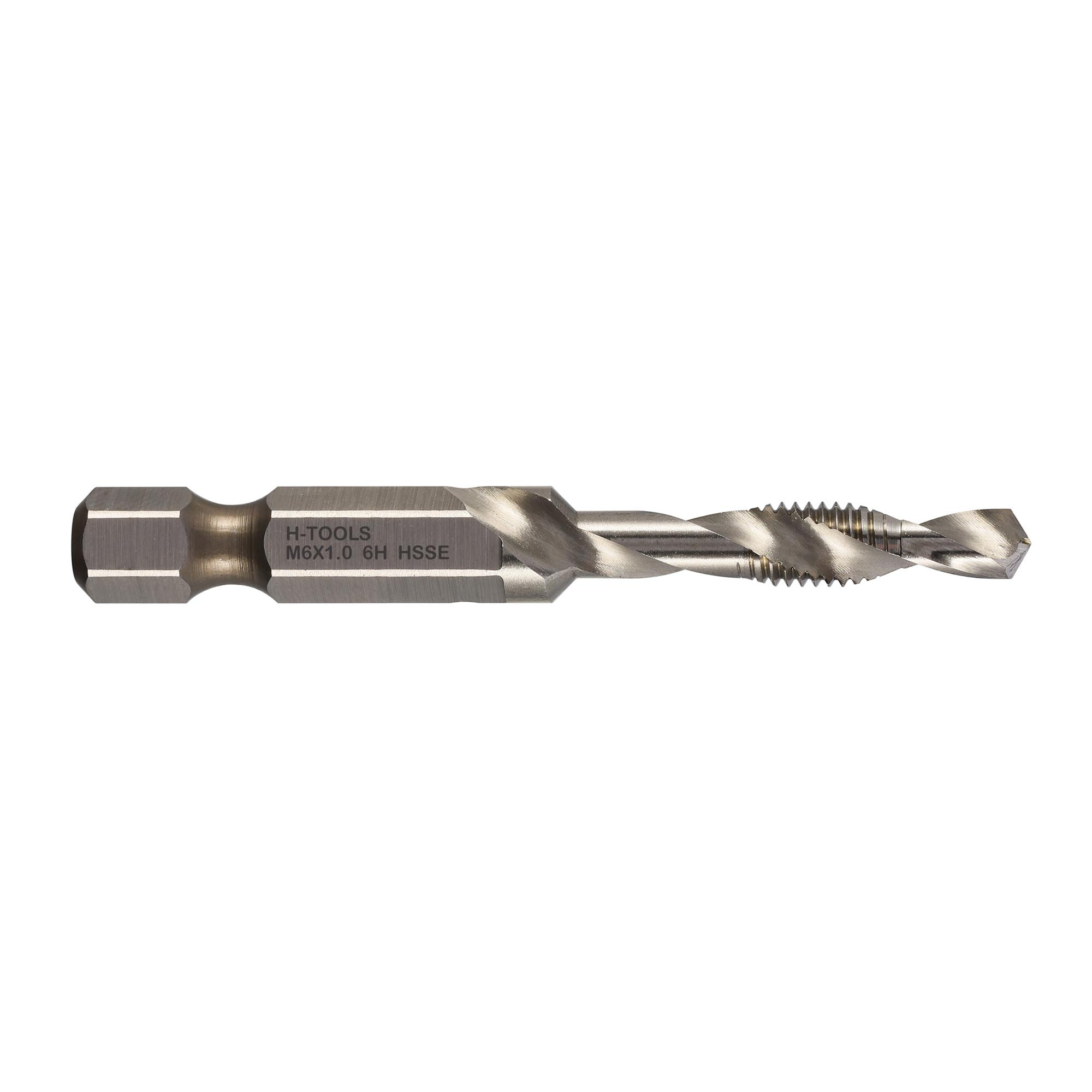 Метчик-сверло-зенковка для шуруповерта M6 x1,0 HSSE H-TOOLS 270017EHT