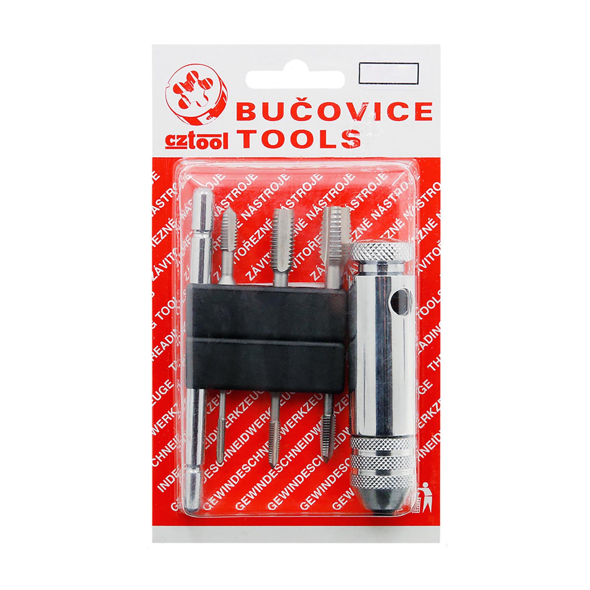 Набор метчиков для шуруповерта M4-M12 BIT-4 HSS 7пр BUCOVICE 948400 Чехия