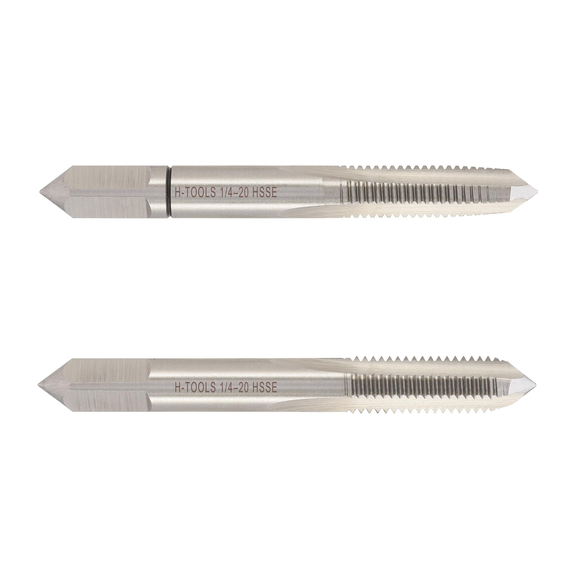 Метчик дюймовый UNC 1/4" HSSE DIN 352 H-TOOLS 145140EHT, комплект 2 штуки