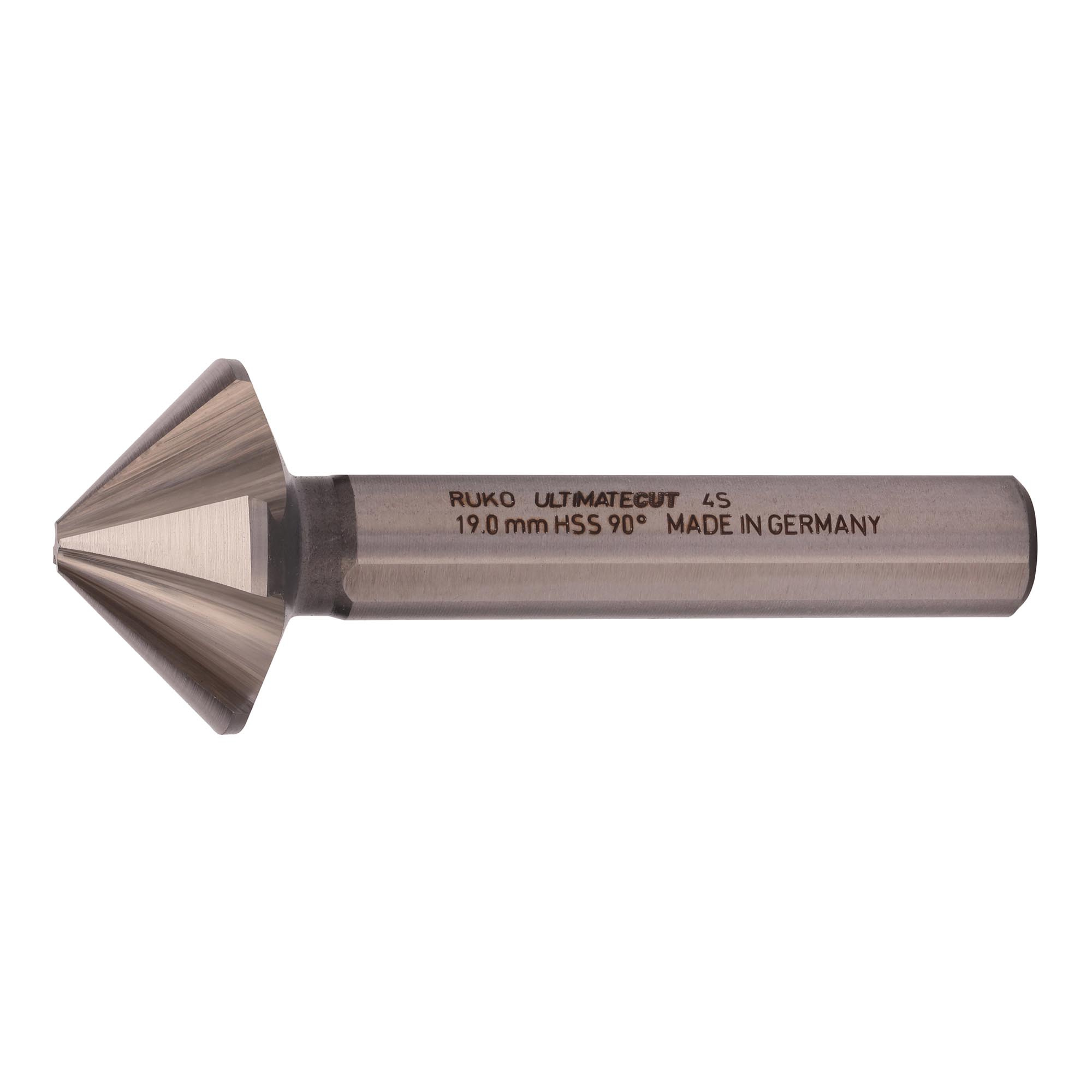 Зенковка 19,0 мм 90° HSS 4z DIN 335C Ultimate Cut RUKO 102880 Германия