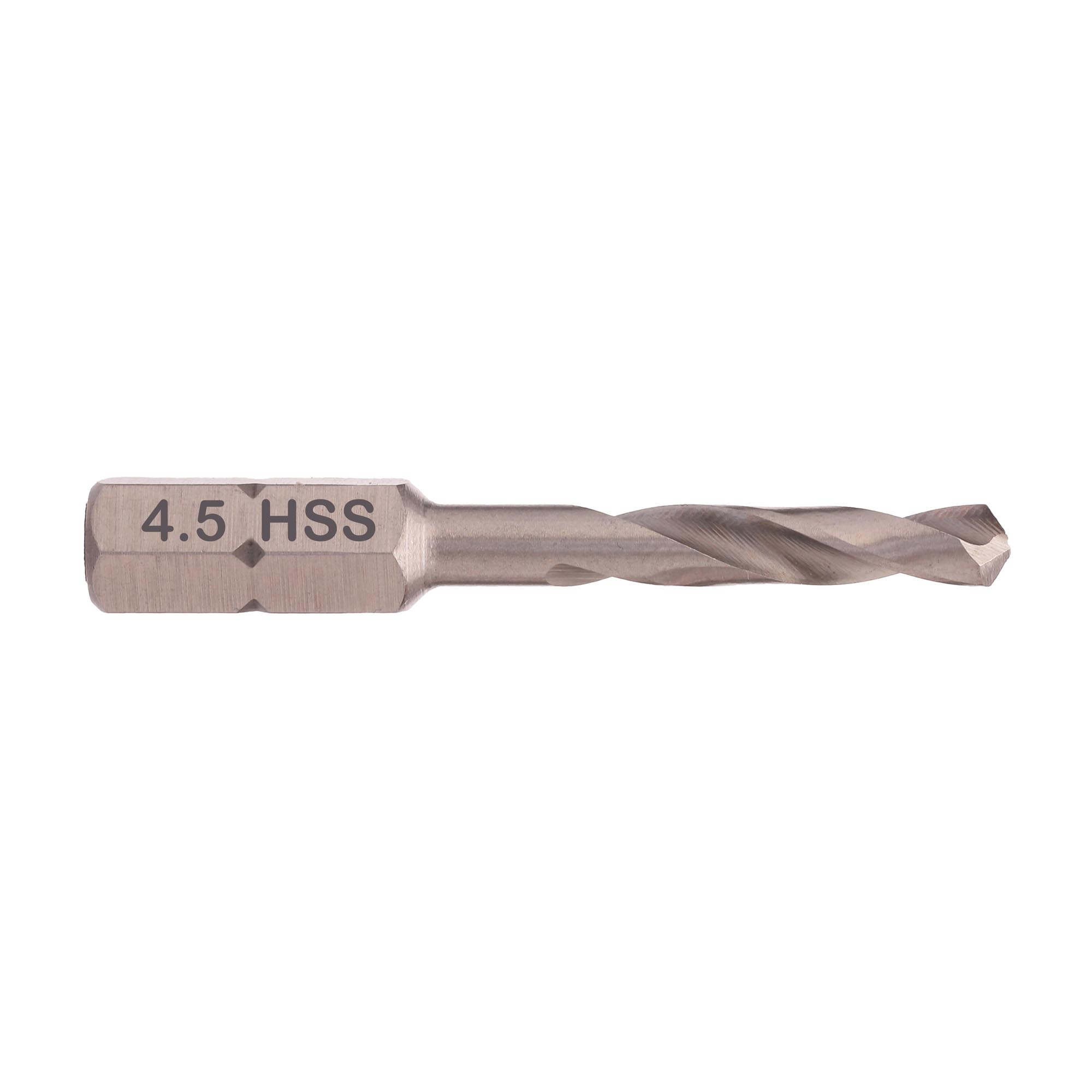 Сверло по металлу Hex-1/4" 4,5x46/24мм HSS-G Volkel 67145