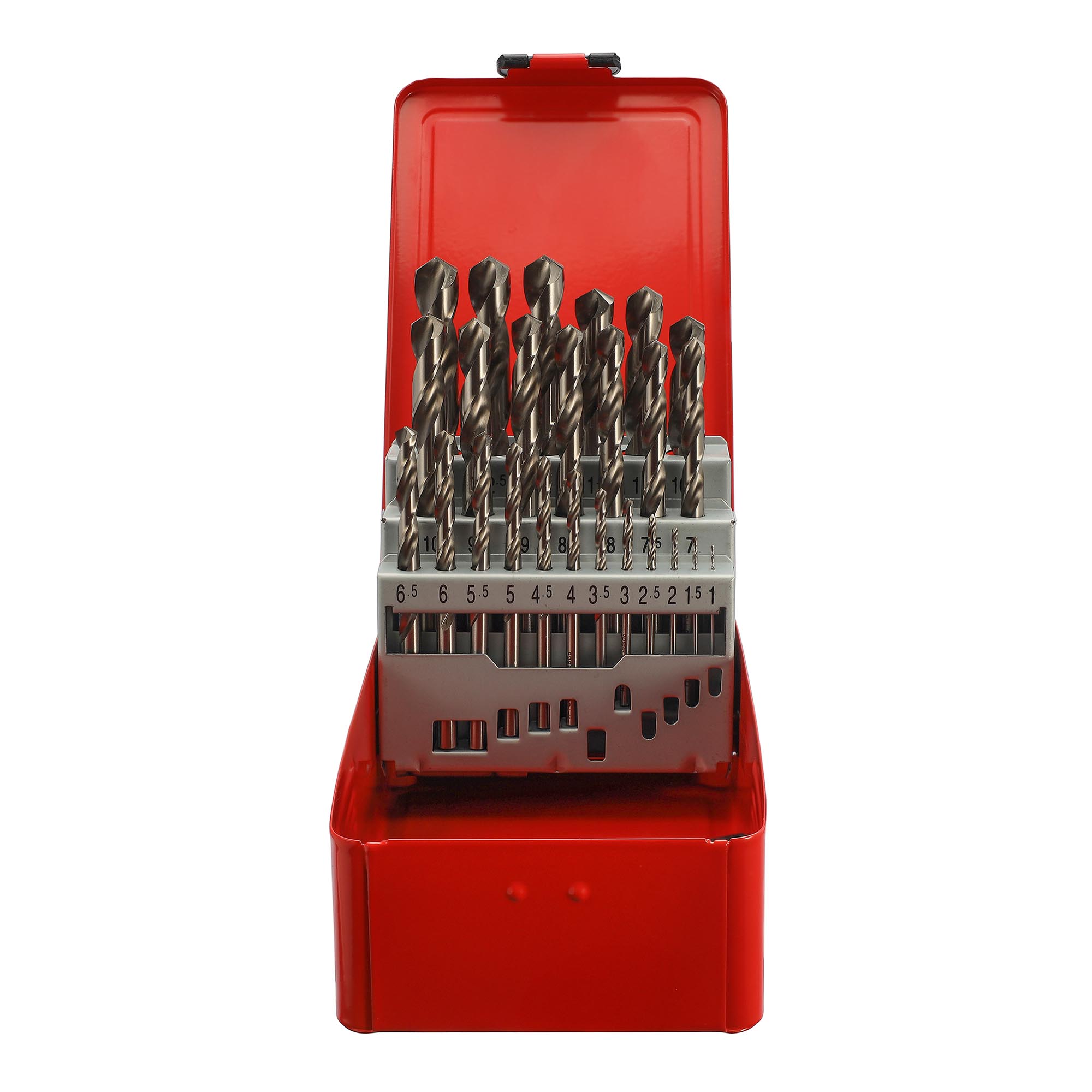 Набор сверл по металлу 1-13мм 25 шт HSS-G DIN 338 H-TOOLS PRO 214215PRO