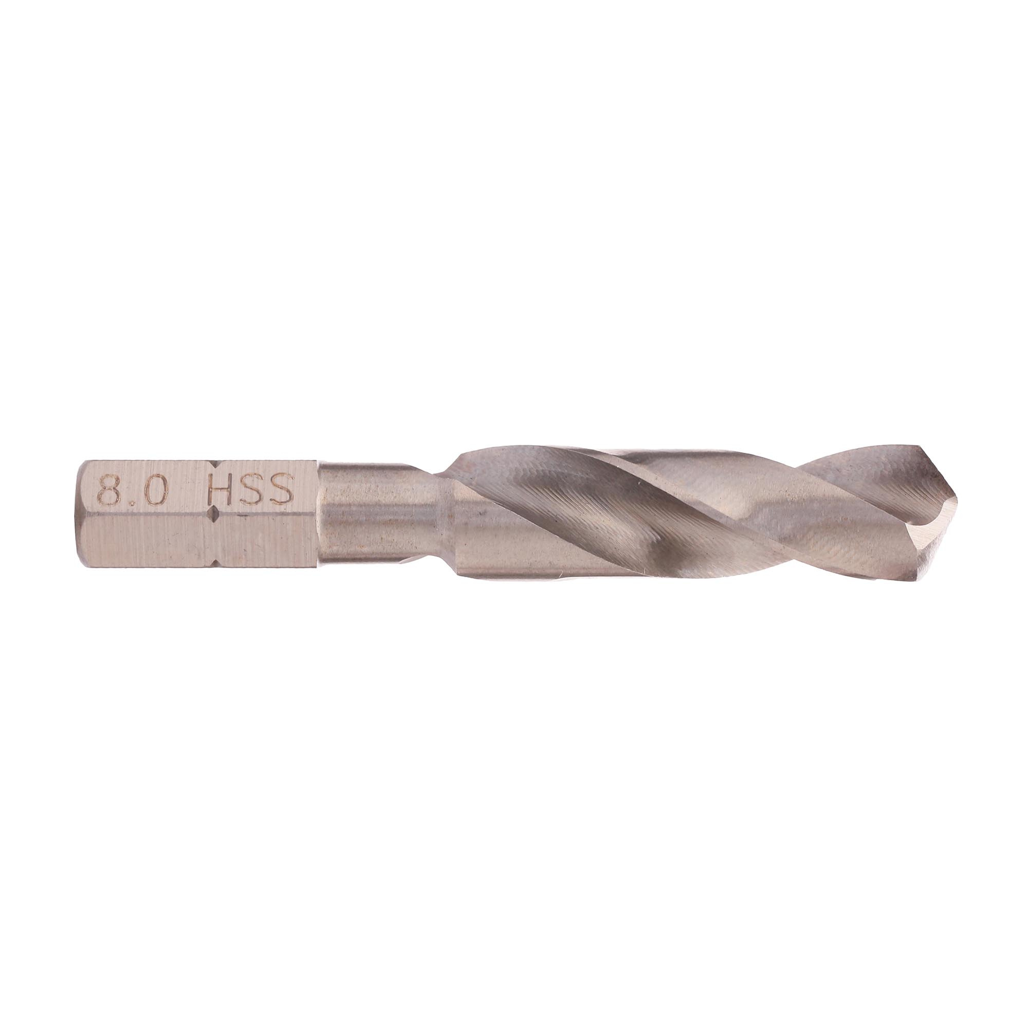 Сверло по металлу Hex-1/4" 8,0x51/32мм HSS-G Volkel 67180