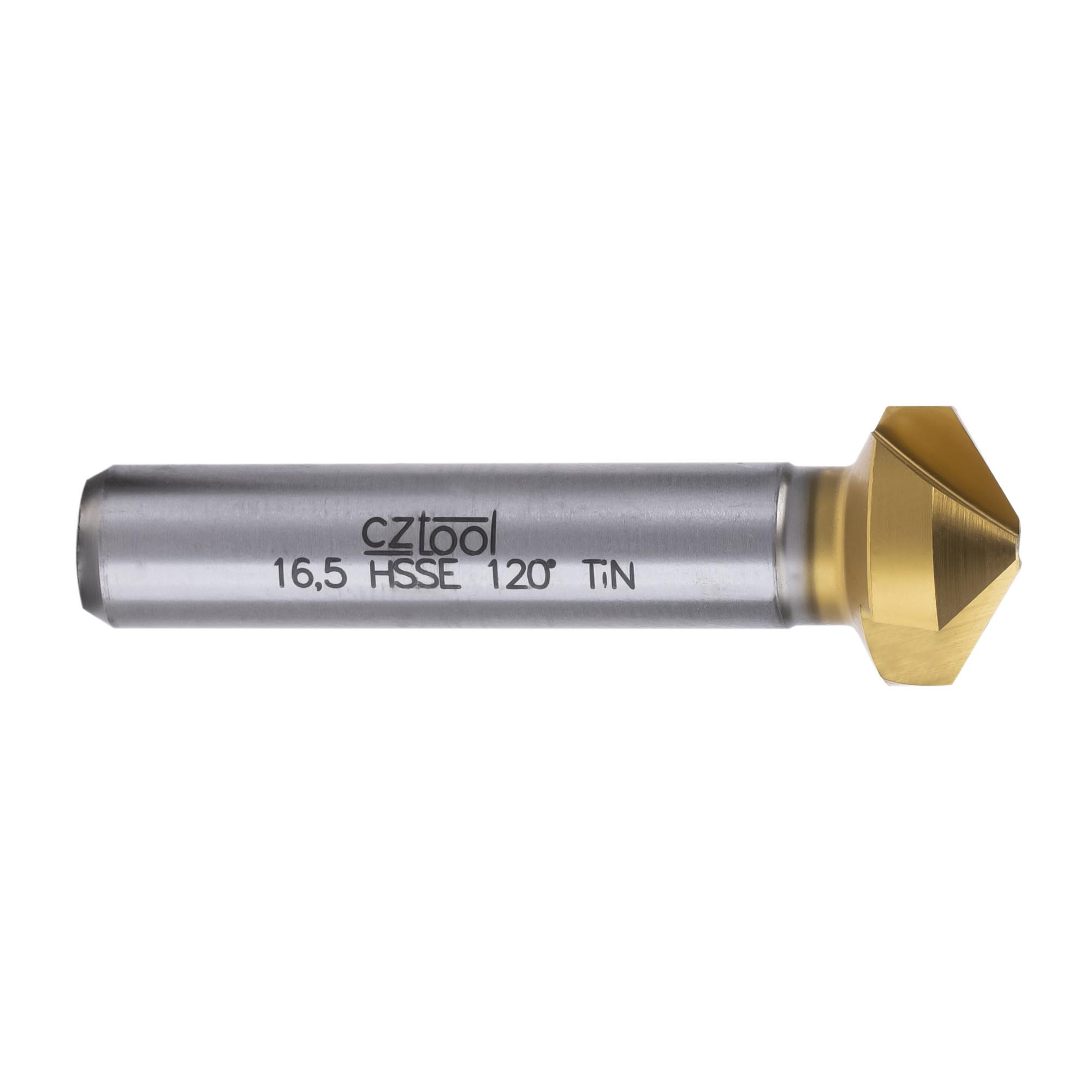 Зенковка по нержавейке 16,5 мм 120° HSSE-TiN BUCOVICE 891165 Чехия