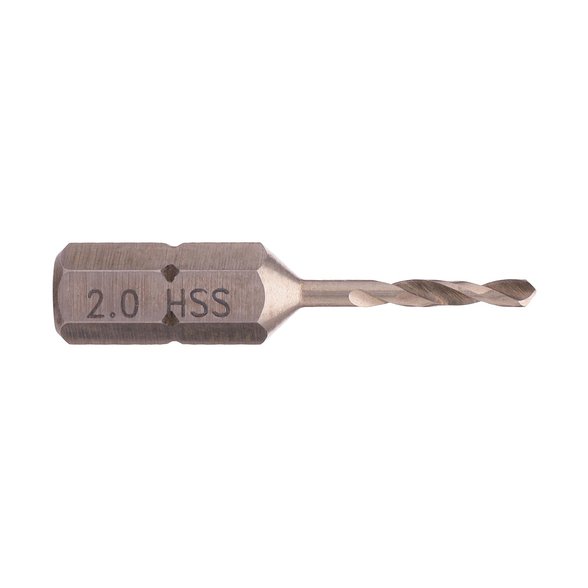 Сверло по металлу Hex-1/4" 2,0x34/12мм HSS-G Volkel 67120