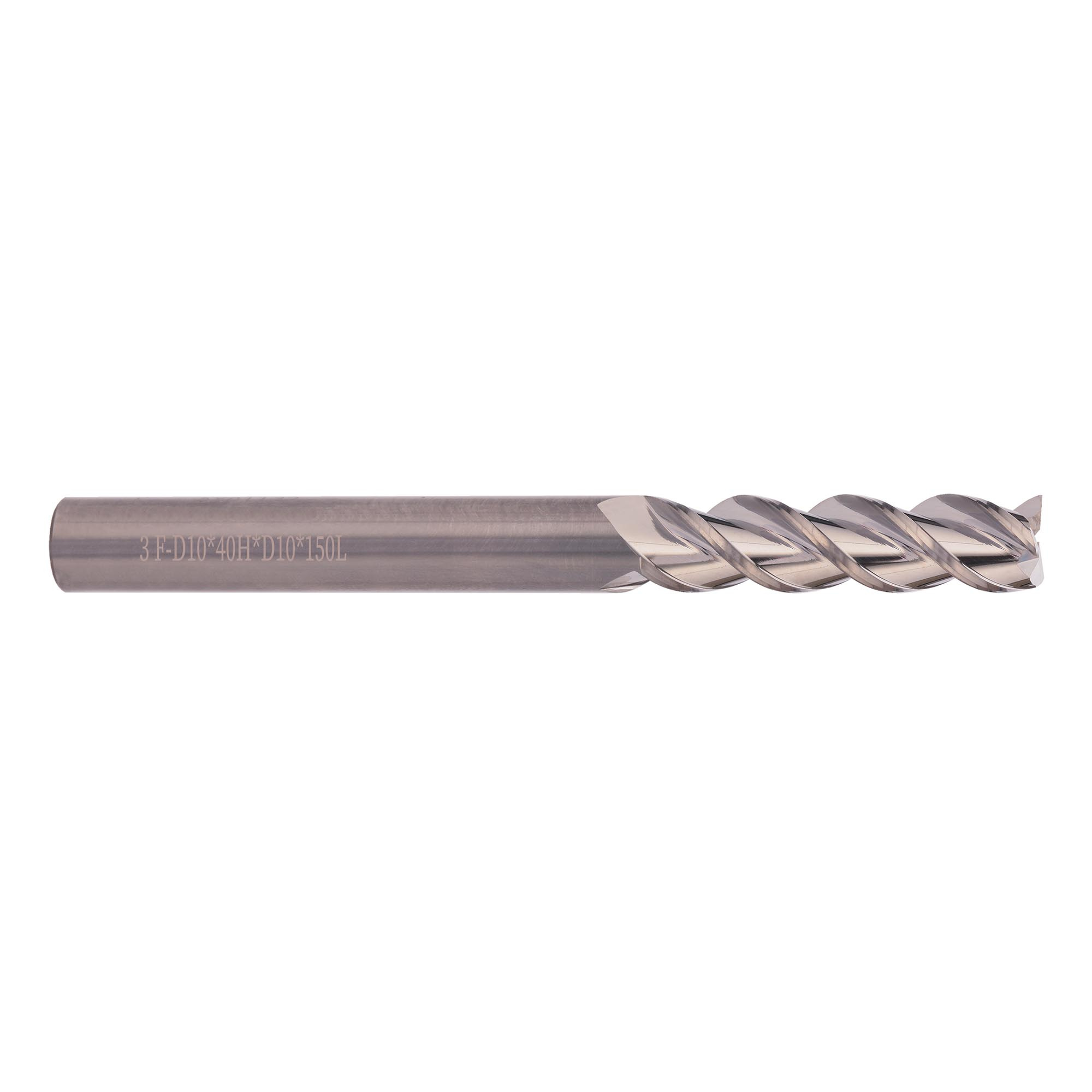 Фреза твердосплавная по алюминию 10 x150/50мм A55 3z H-Tools 6735-100