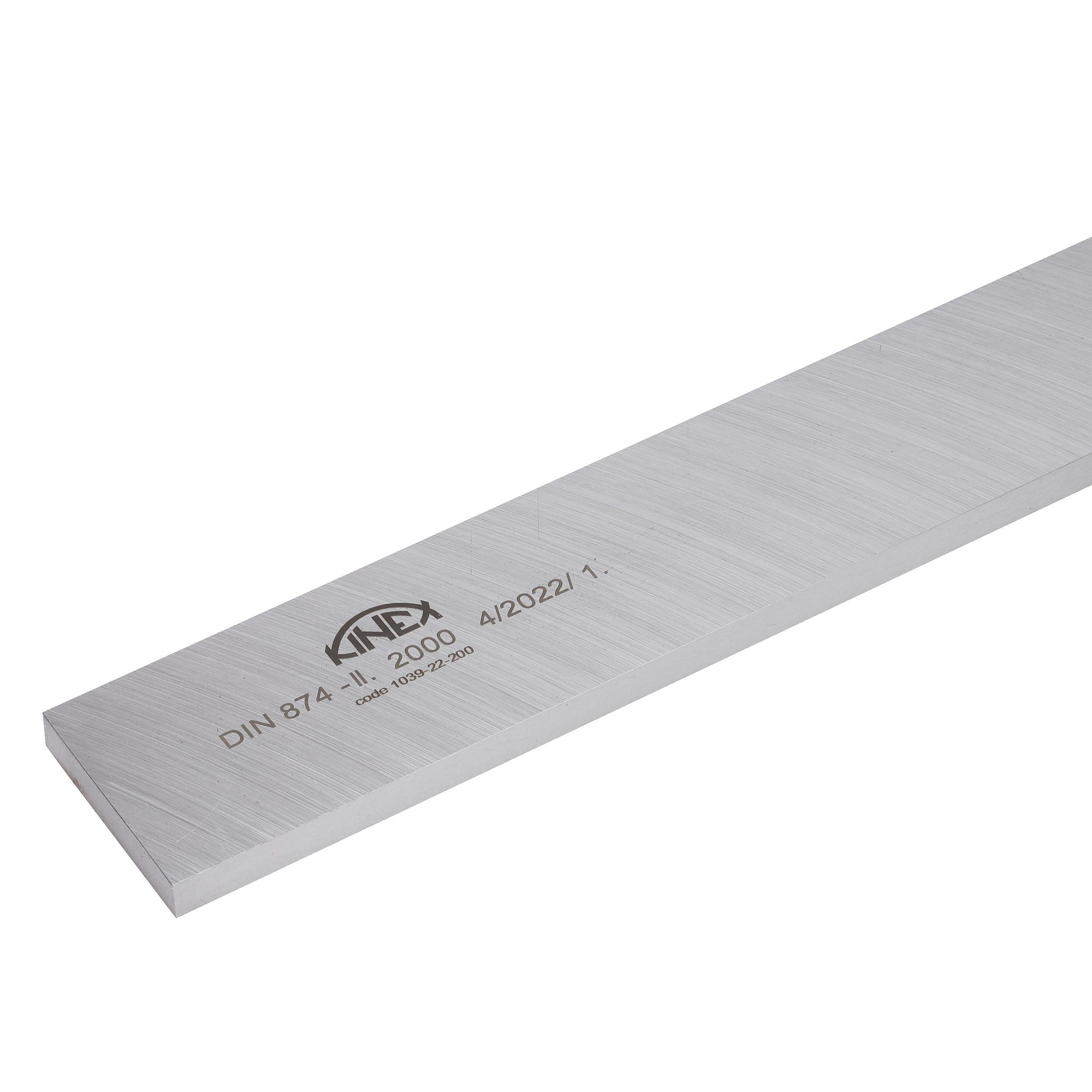 Линейка поверочная KINEX K-MET STEEL DIN 874 кл.2 ШП-2000х60х12мм 1039-22-200