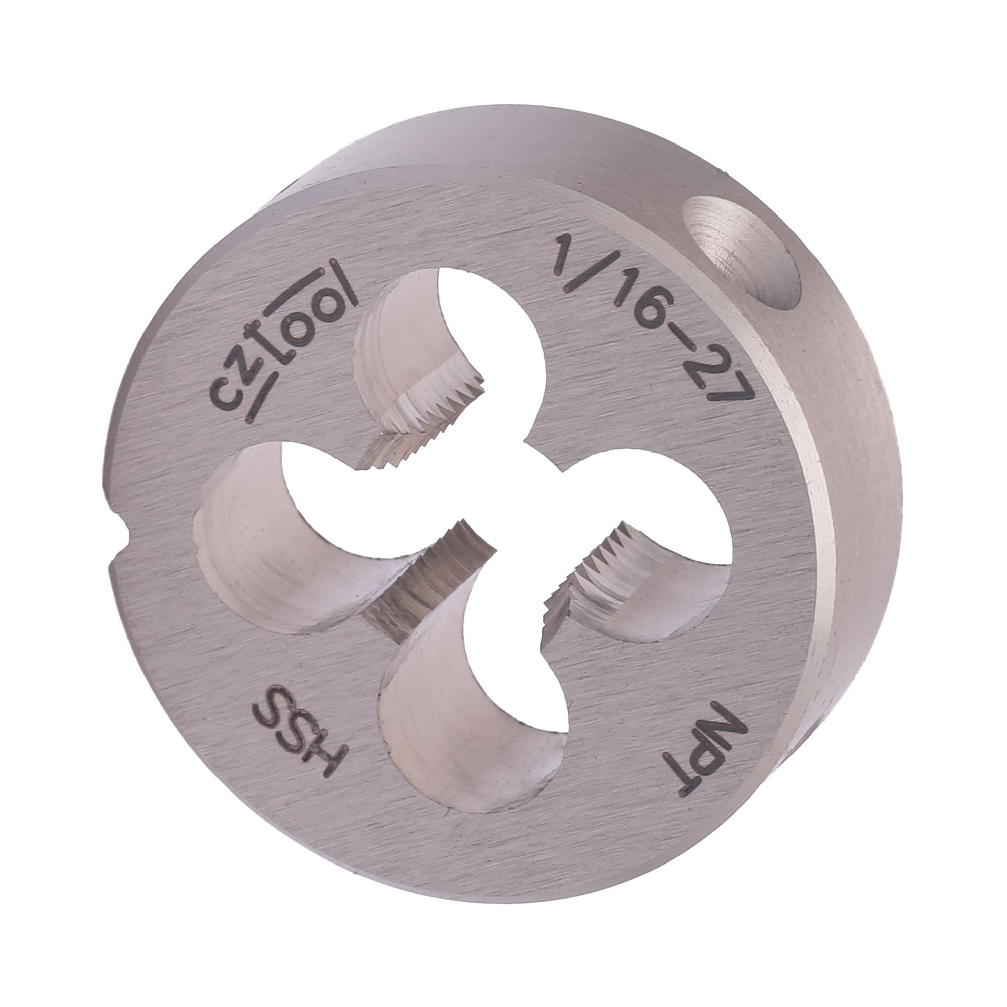 Плашка трубная NPT 1/16" HSS DIN EN 24 230 BUCOVICE 430116 Чехия