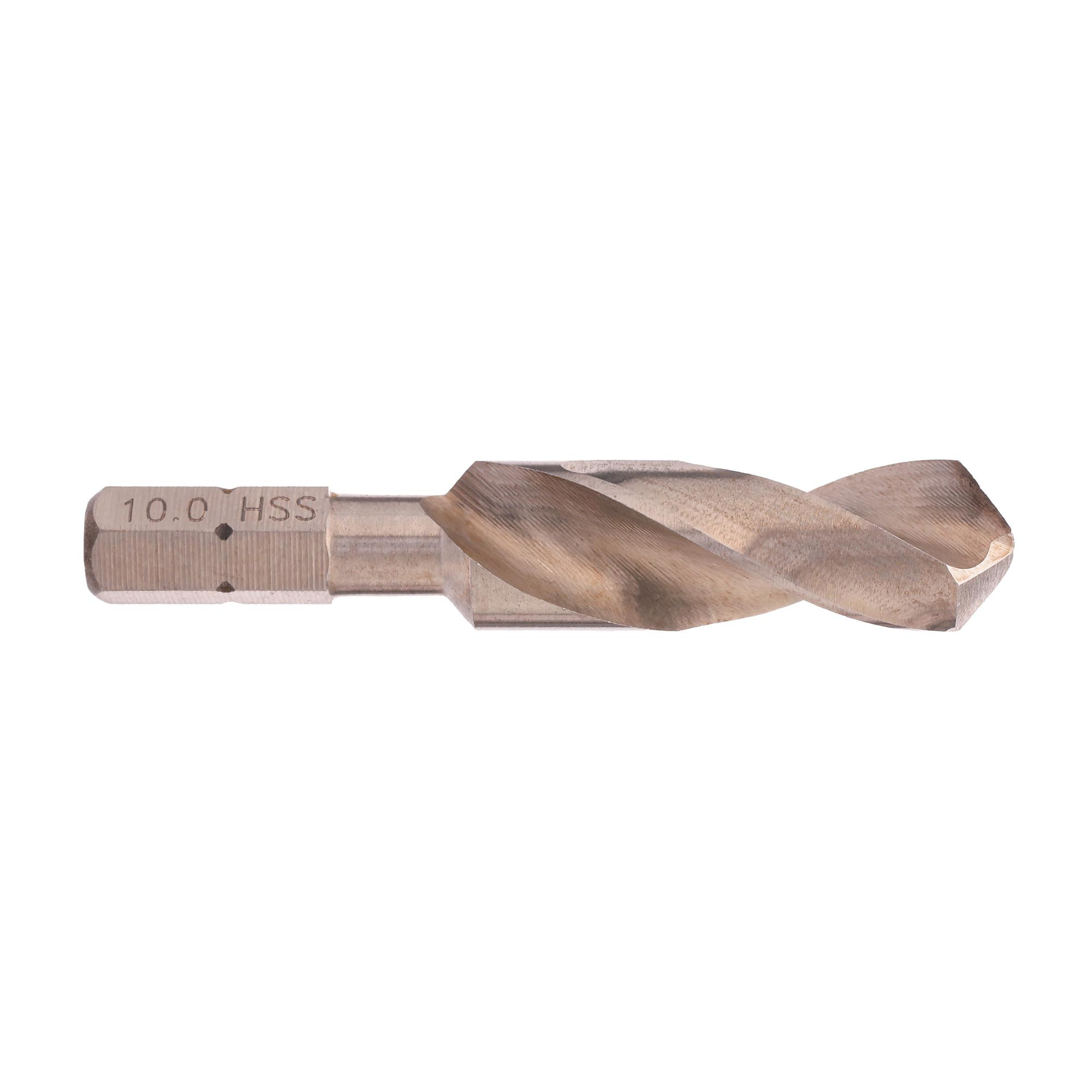 Сверло по металлу Hex-1/4" 10,0x54/38мм HSS-G Volkel 67198