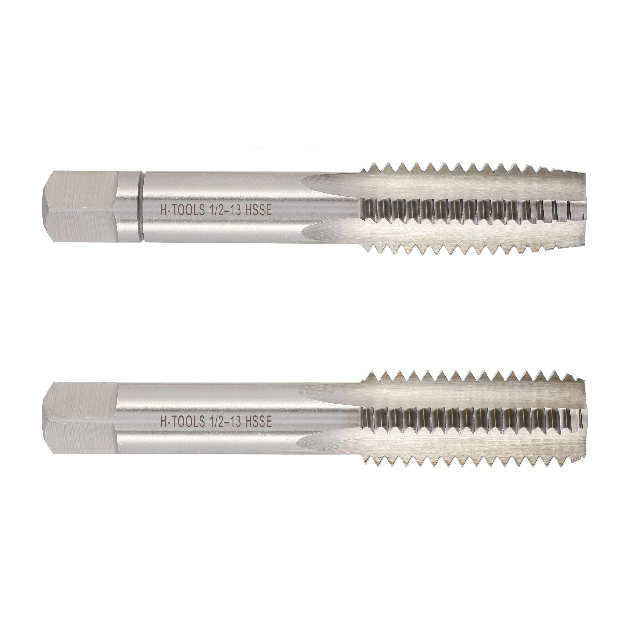 Метчик дюймовый UNC 1/2" HSSE DIN 352 H-TOOLS 145120EHT, комплект 2 штуки