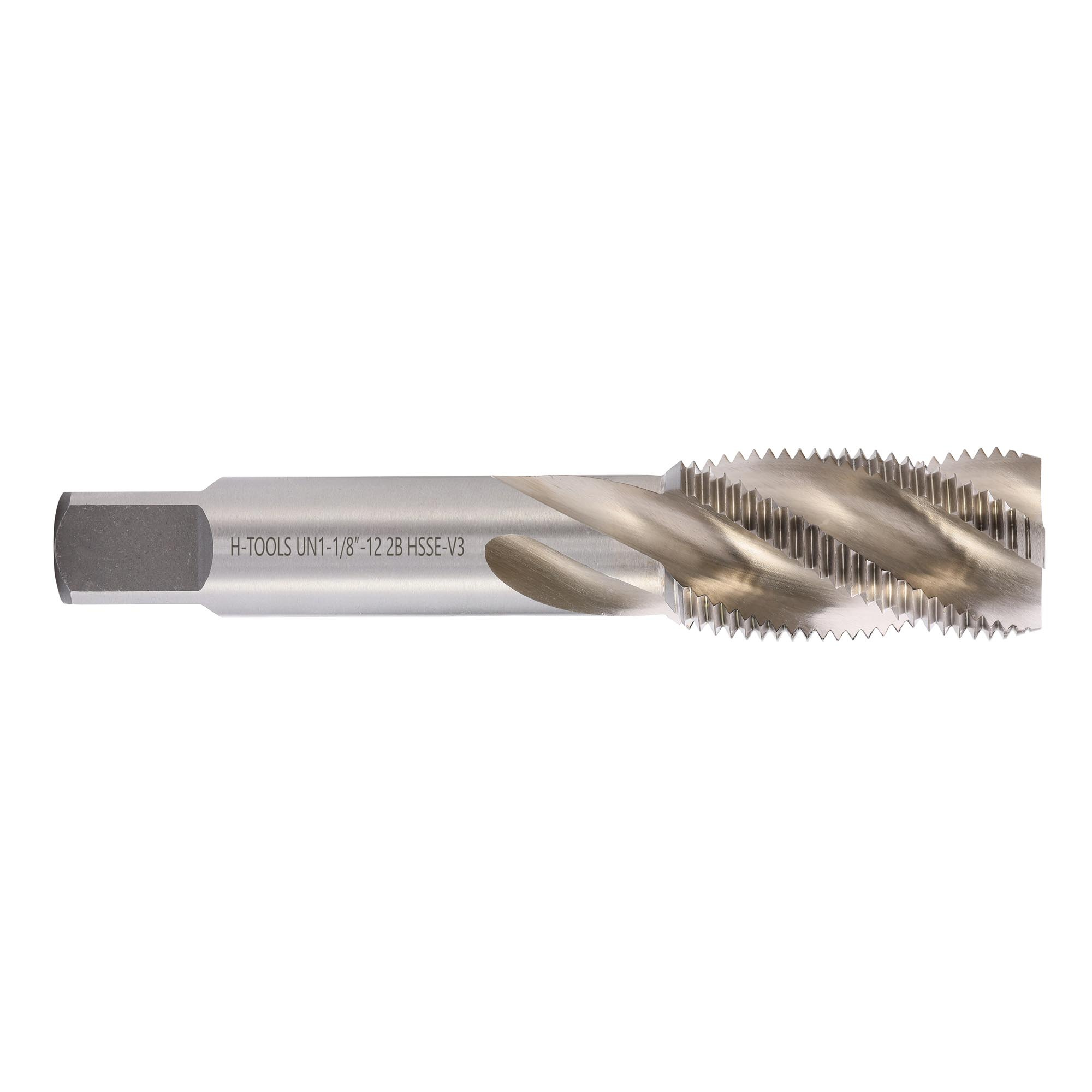 Метчик дюймовый винтовой UN 1 1/8"-12 HSSE-V3 ISO 529 H-TOOLS 1011812