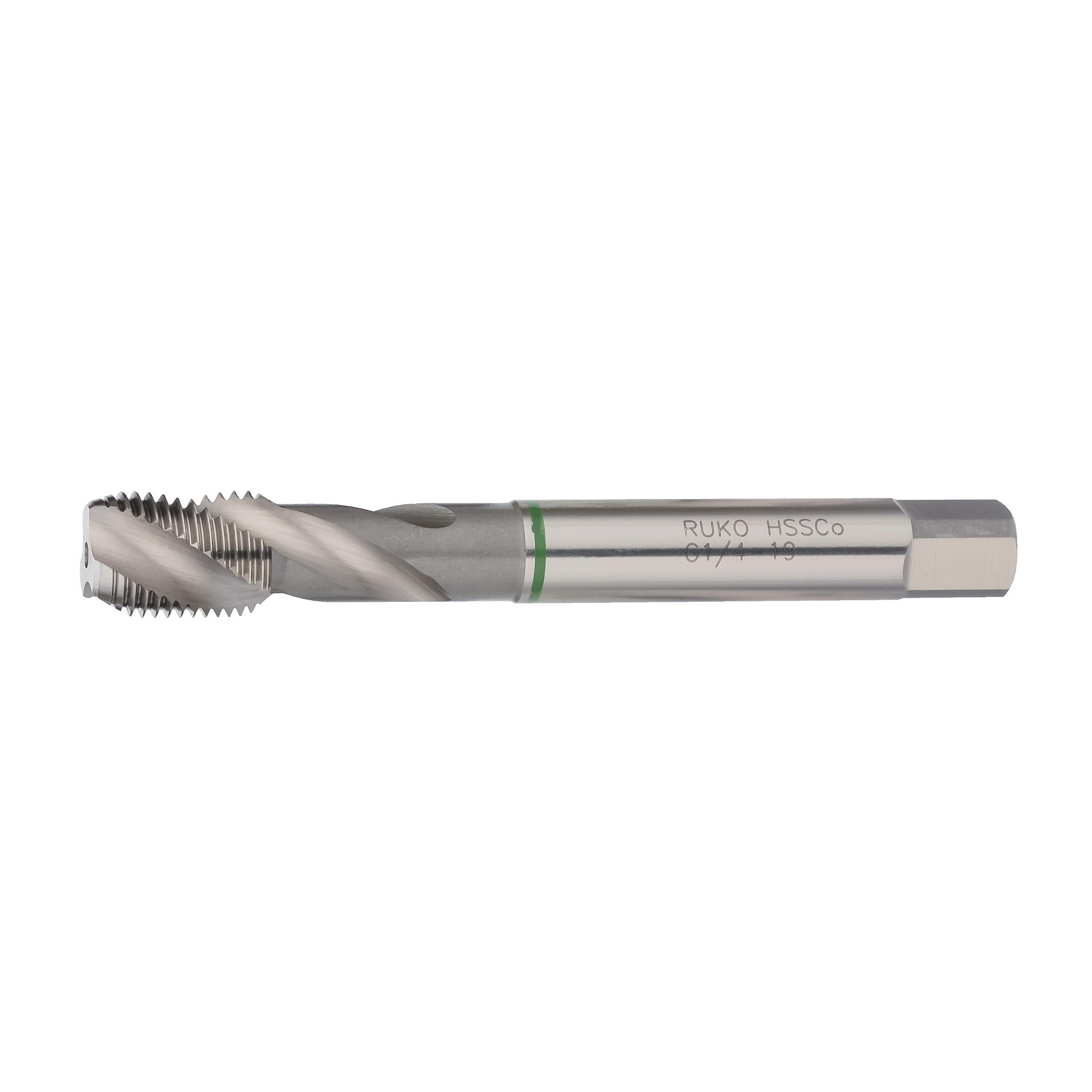 Метчик трубный винтовой G 1/4" HSSE DIN 5156 RUKO 263014 E Германия