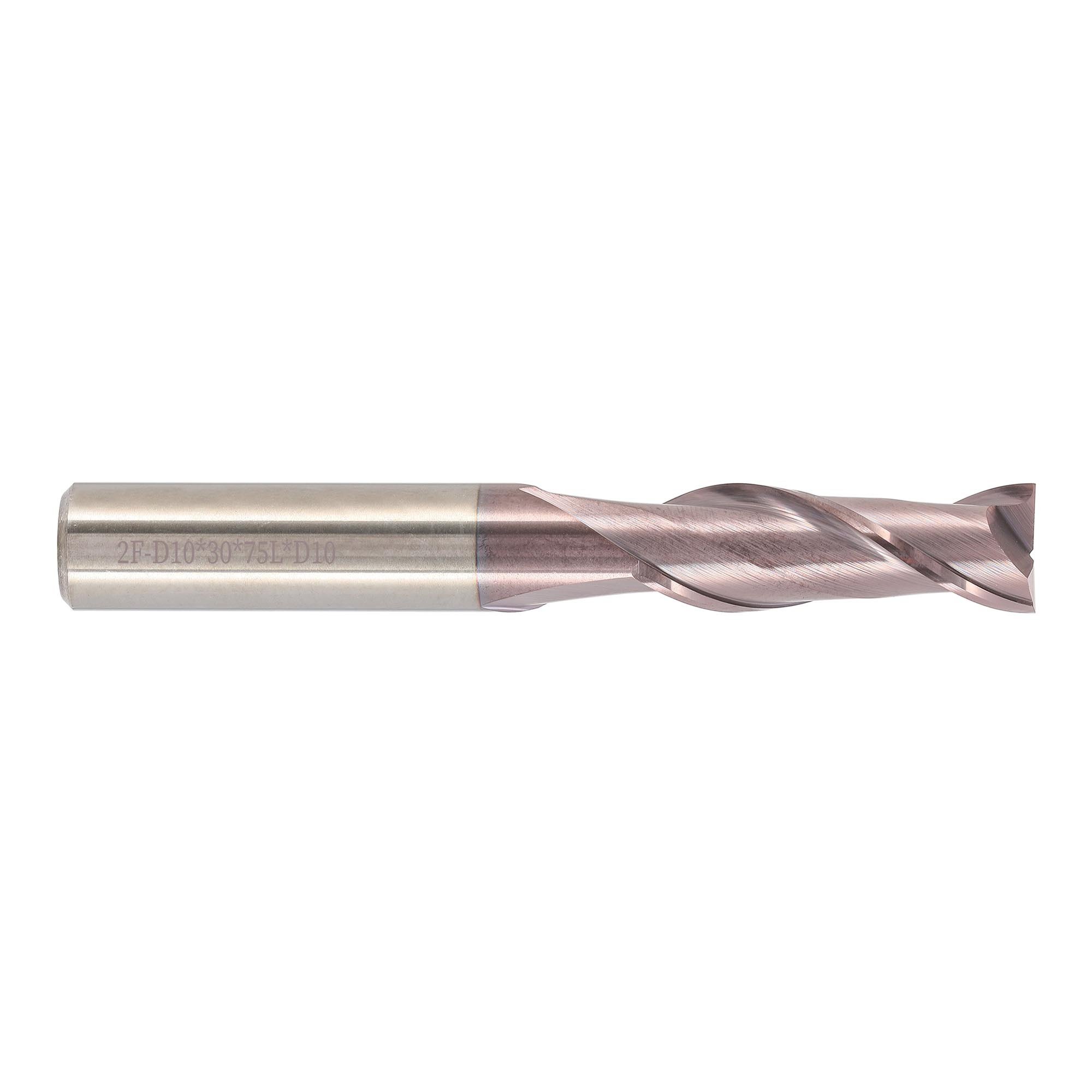 Фреза шпоночная твердосплавная 10 x75/30мм P20 TiALN 2z H-Tools 19989-100