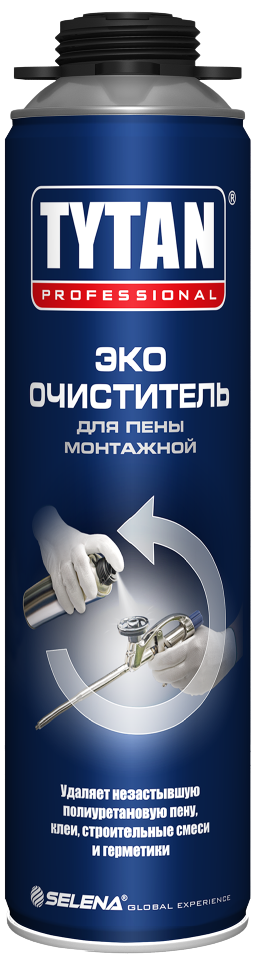 Очиститель для полиуретановой пены TYTAN Professional ЕСО 500 мл