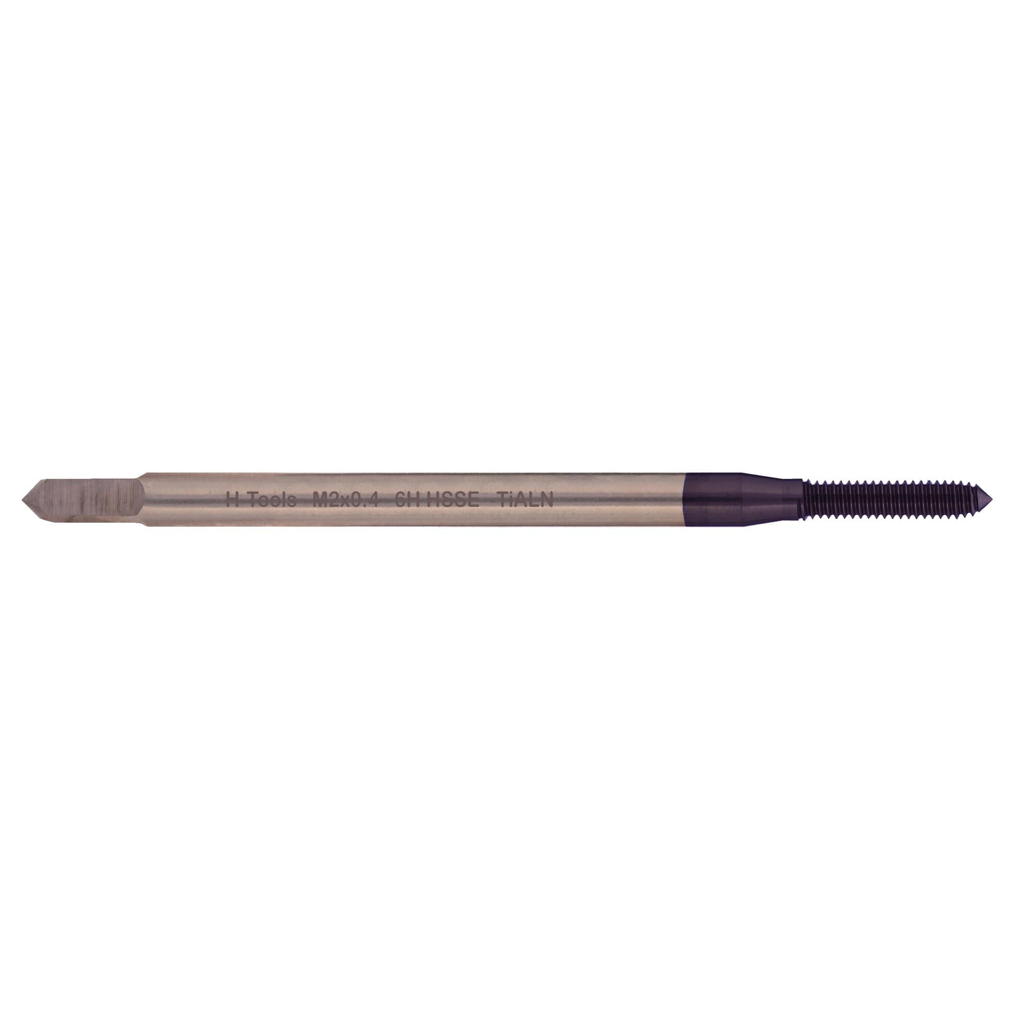 Метчик раскатник M2 x0,4 HSSE-TiAlN DIN 371 H-Tools 271020FHT
