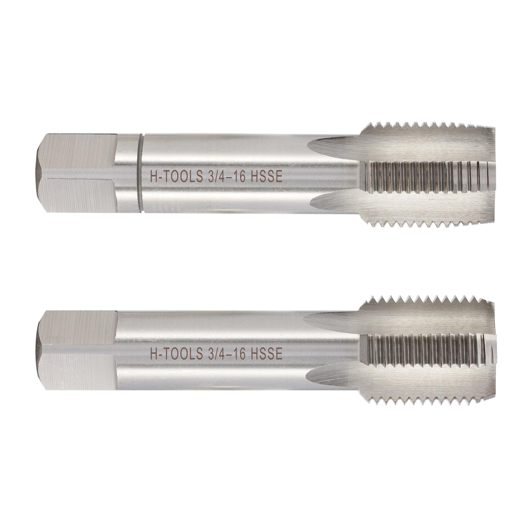 Метчик дюймовый UNF 3/4" HSSE DIN 2181 H-TOOLS 146340EHT, комплект 2 штуки