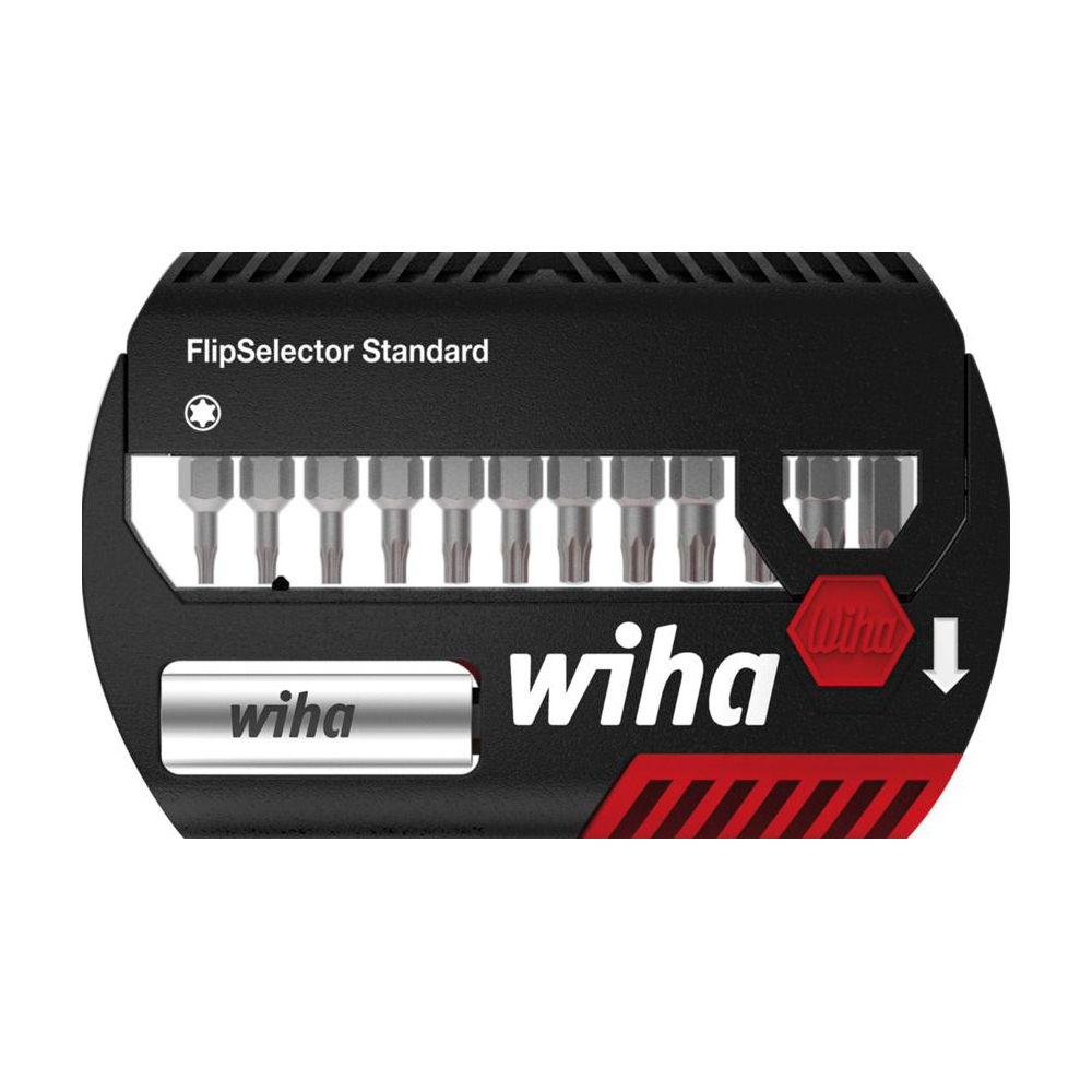 Набор бит FlipSelector TORX CrV 13шт Wiha 39056 (SB) Германия