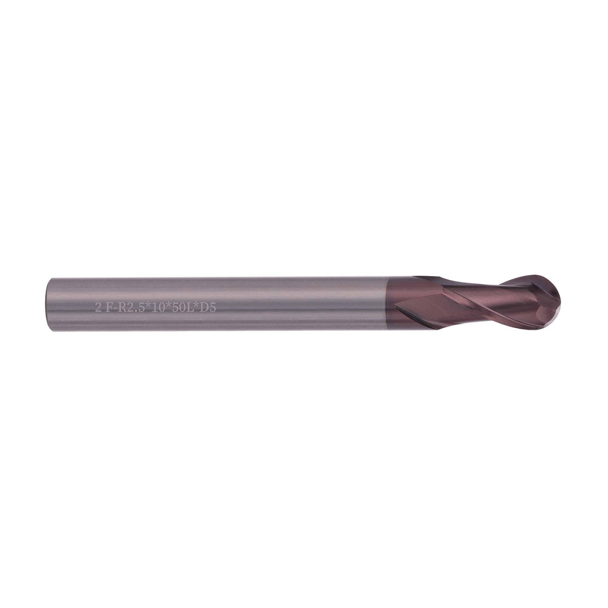 Фреза радиусная по металлу 5 x50/10мм P20 TiALN 2z H-Tools 19969-050-d05