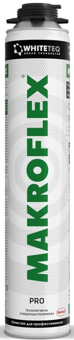 Пена монтажная Makroflex White Teq Pro 750 мл Б0049329