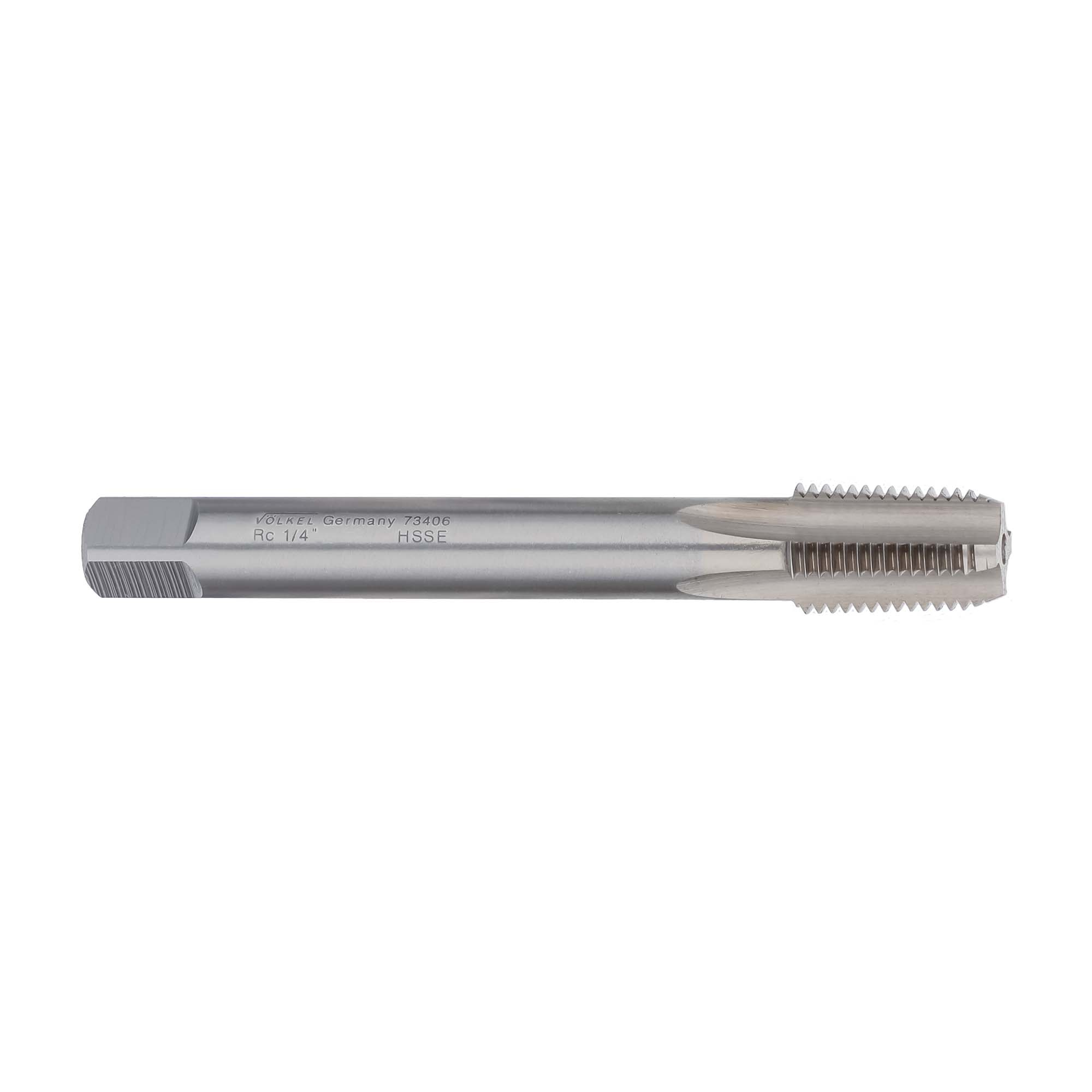 Метчик трубный машинный BSPT (Rc) 1/4" HSSE DIN 5156 VOLKEL 73406 Германия